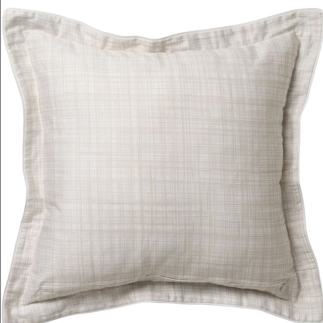 Premium Embroidered Linen Square Throw Pillow Insert - Soft Decorative Cushion for Sofa, Bed & Home Decor | Private Collection | Perfect for Living Room, Bedroom & Cozy Spaces