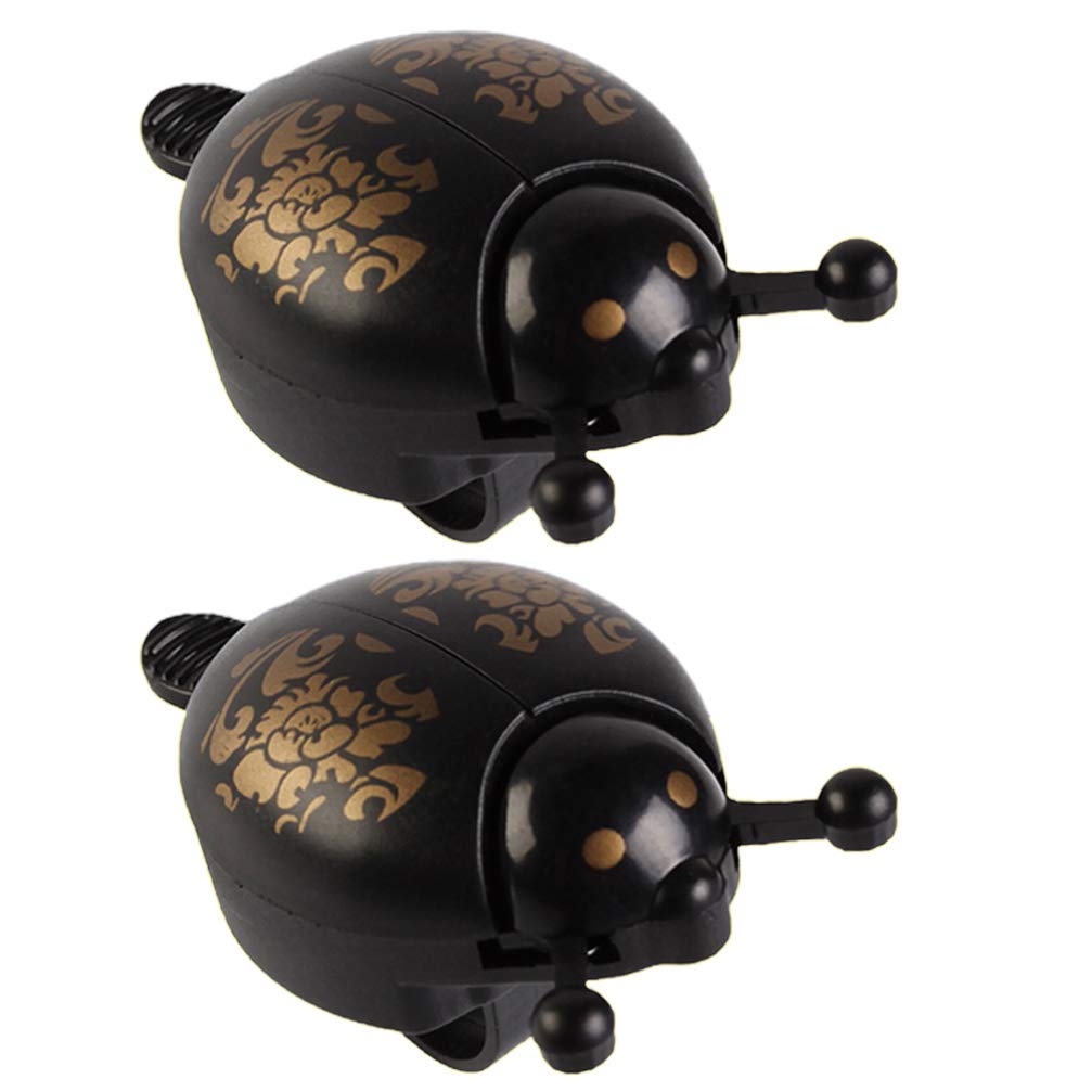 BESPORTBLE 2-Pack Bicycle Bell Horn - Copper & Aluminum Alloy Bike Bell for Road Bikes, Electric Bikes - Random Colors, Compact & Fashionable Design - Perfect for Kids, Commuters & Urban Cycling Safety