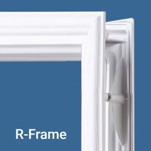 Replacement Entry Door Frame Kit - 1 Lite for 1'' Glass (8x36 Inches) - Yellow & White Options - Perfect for Home Renovation & DIY Projects