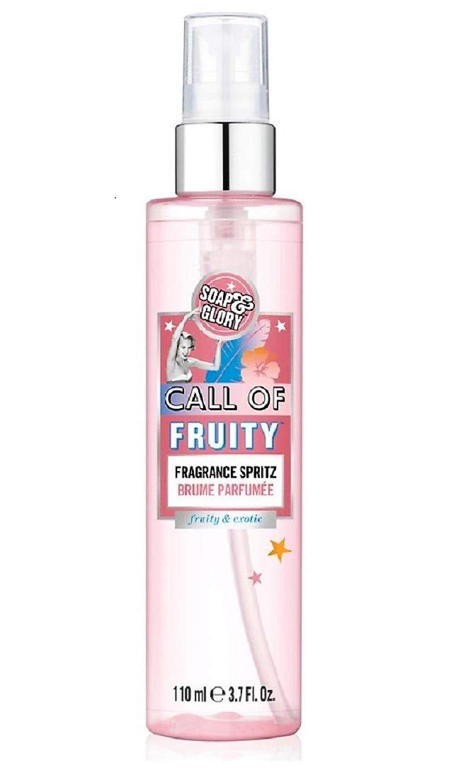 Soap and Glory Call of Fruity Fragrance Spritz - Long-Lasting Body Mist for Women | Fresh Citrus & Berry Scent | Perfect for Daily Use, Work, Gym & Date Night