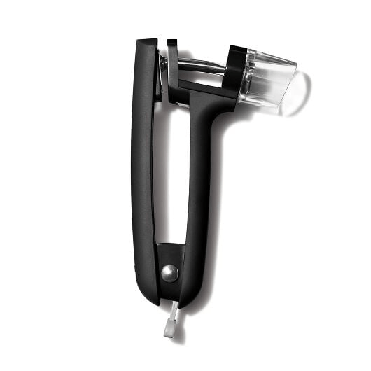 OXO Cherry & Olive Pitter - Stainless Steel Fruit Pitter Tool for Cherries, Olives & Small Fruits - Perfect for Baking, Cooking & Canning at Home