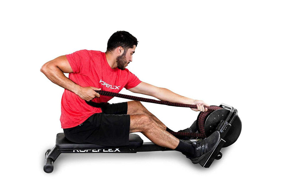 Ropeflex RX2200 Horizontal Rope Trainer - Professional Home Gym Equipment for Full Body Workout | Perfect for Strength Training, Cardio & CrossFit | Summer Sale with Extra 6% Off