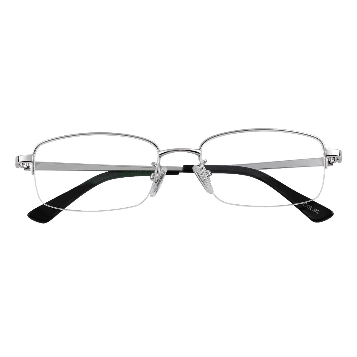 HUIHUIKK Metal Myopia Glasses for Men & Women - Distance Vision for Daily Use