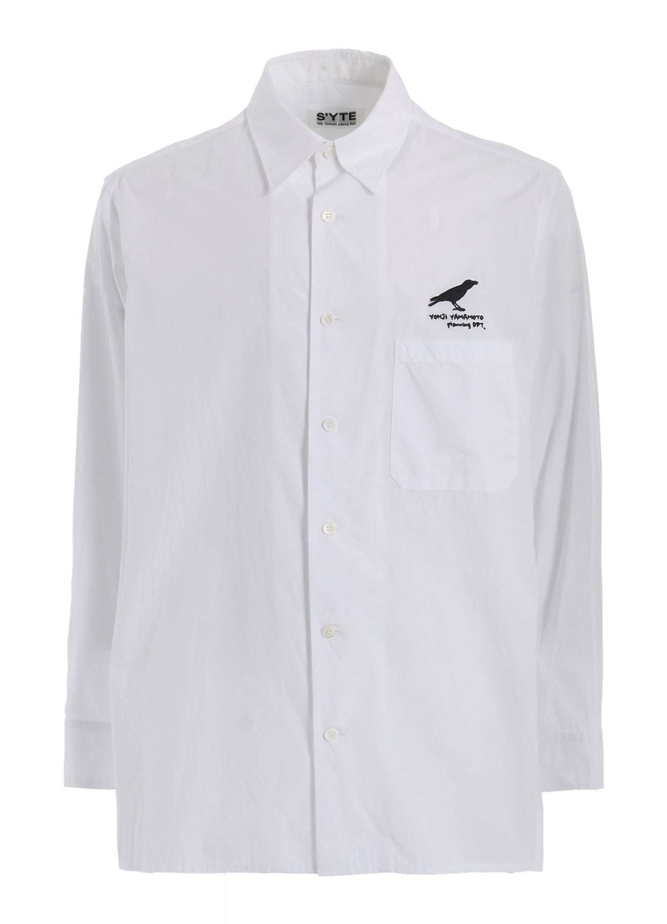 Stylish Cotton Broad Crow Embroidered Shirt for Men & Women | Casual & Formal Wear | Perfect for Office, Parties & Everyday Outfits