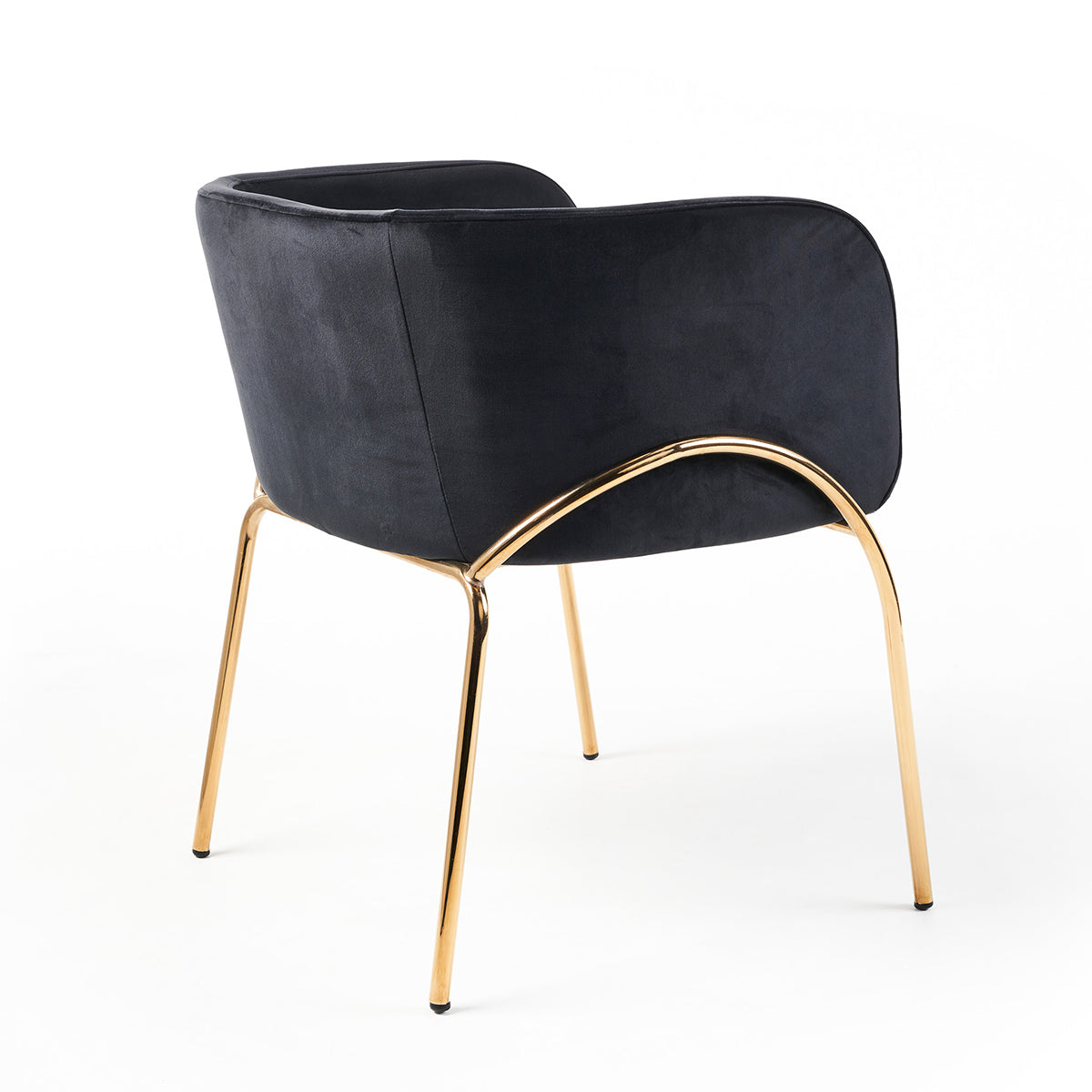 M Co Living Genevieve Chair - Modern Accent Chair for Living Room, Bedroom & Office - Stylish Upholstered Armchair with Wooden Legs - Perfect for Reading, Relaxing & Home Decor
