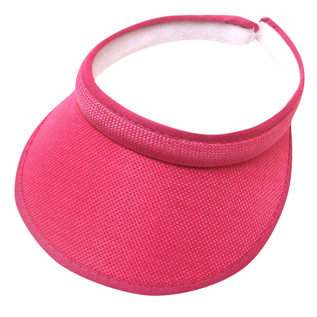 Sparkling Rhinestone Adjustable Sport Sun Visor Hat for Women - Lightweight Breathable Golf, Tennis & Cycling Cap - Perfect for Outdoor Activities, Beach & Summer Sports
