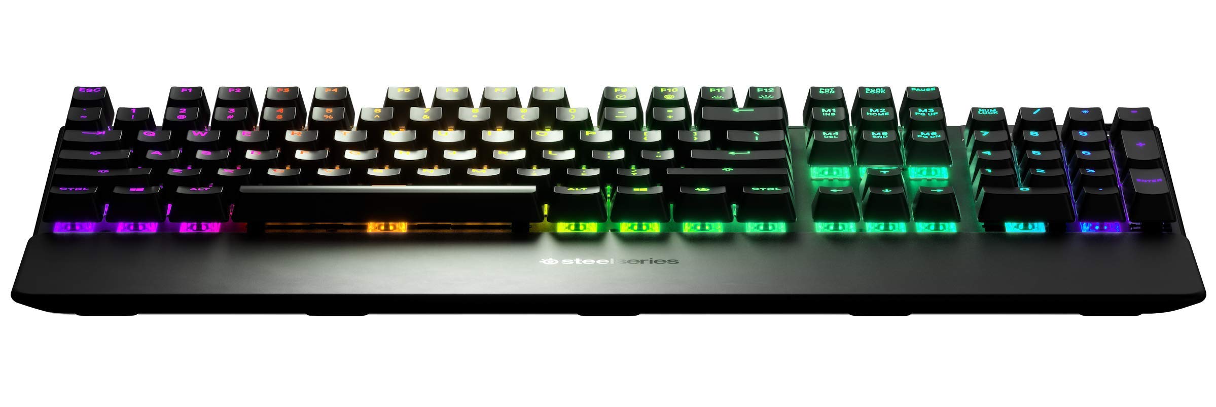 SteelSeries Apex 7 Mechanical Gaming Keyboard with OLED Smart Display - Brown Switch - English (QWERTY) Layout - Perfect for PC Gaming, Streaming & Esports