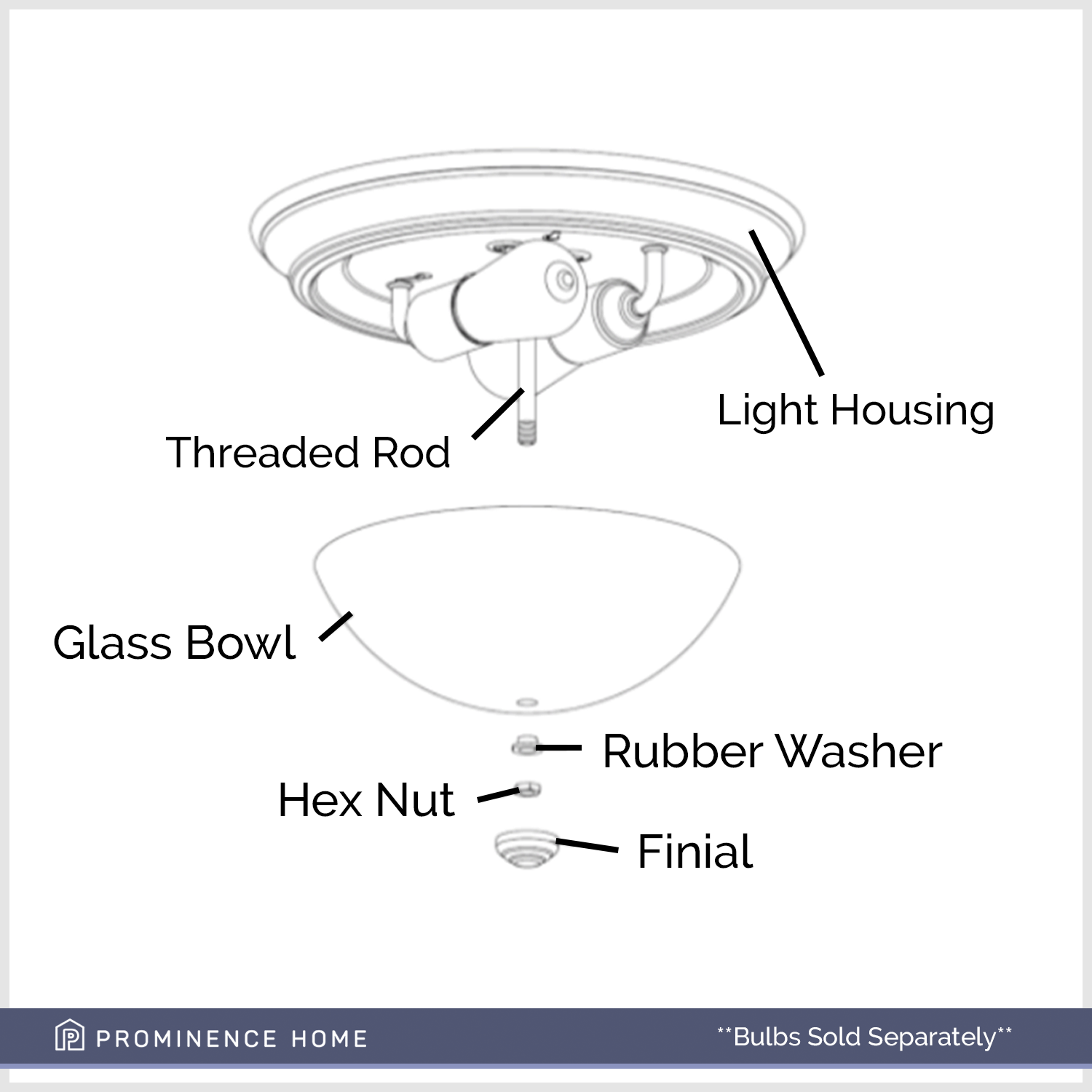 13 Inch Designer Series Flush Mount Bowl Light - Clear Glass & Bronze Finish for Modern Bedroom, Kitchen or Bathroom Lighting