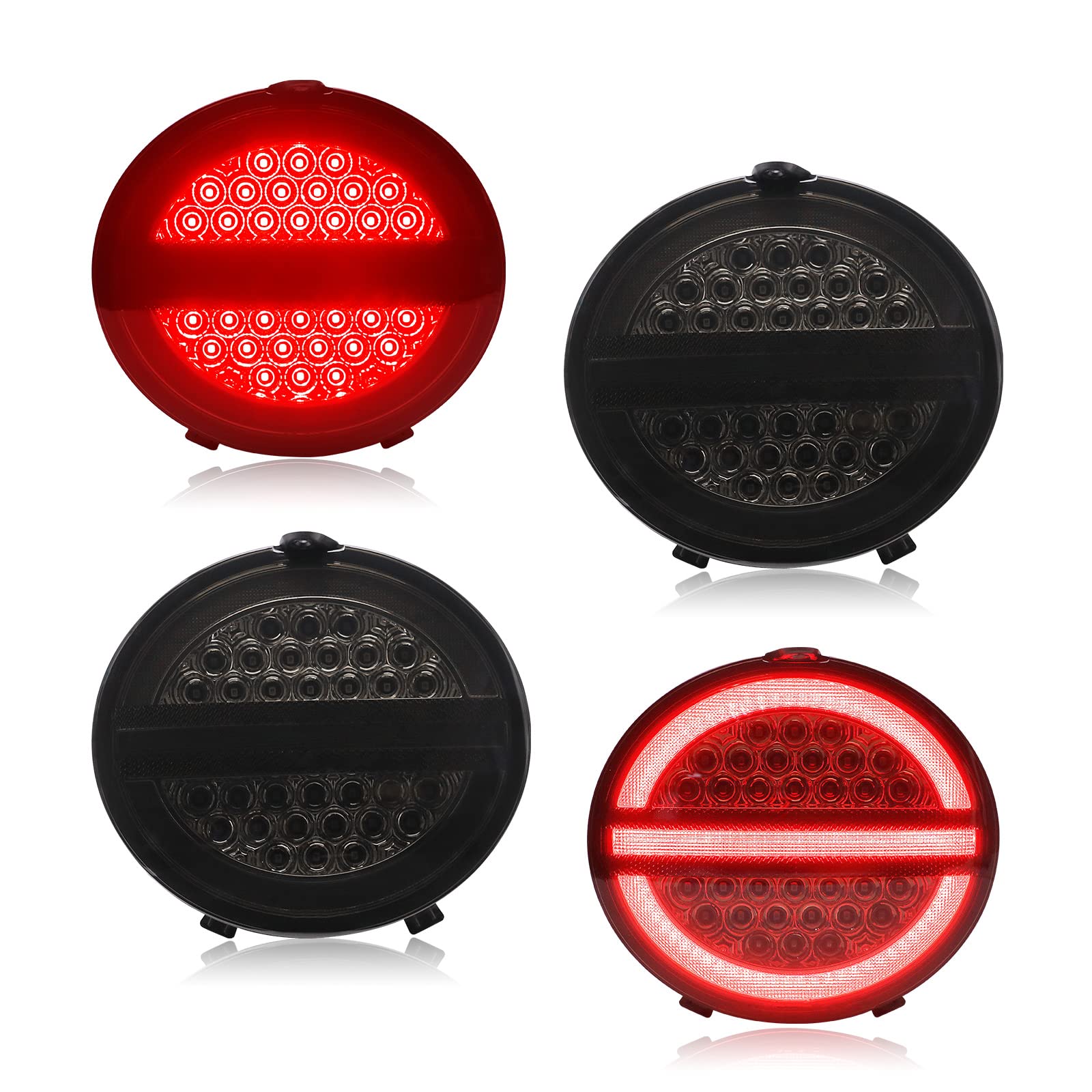 LED Taillight for 2005-2013 C6 Corvette - Red Rear Brake Lights & Turn Signal Lamps - Easy Installation & Durable Design - Perfect for Night Driving & Car Upgrades