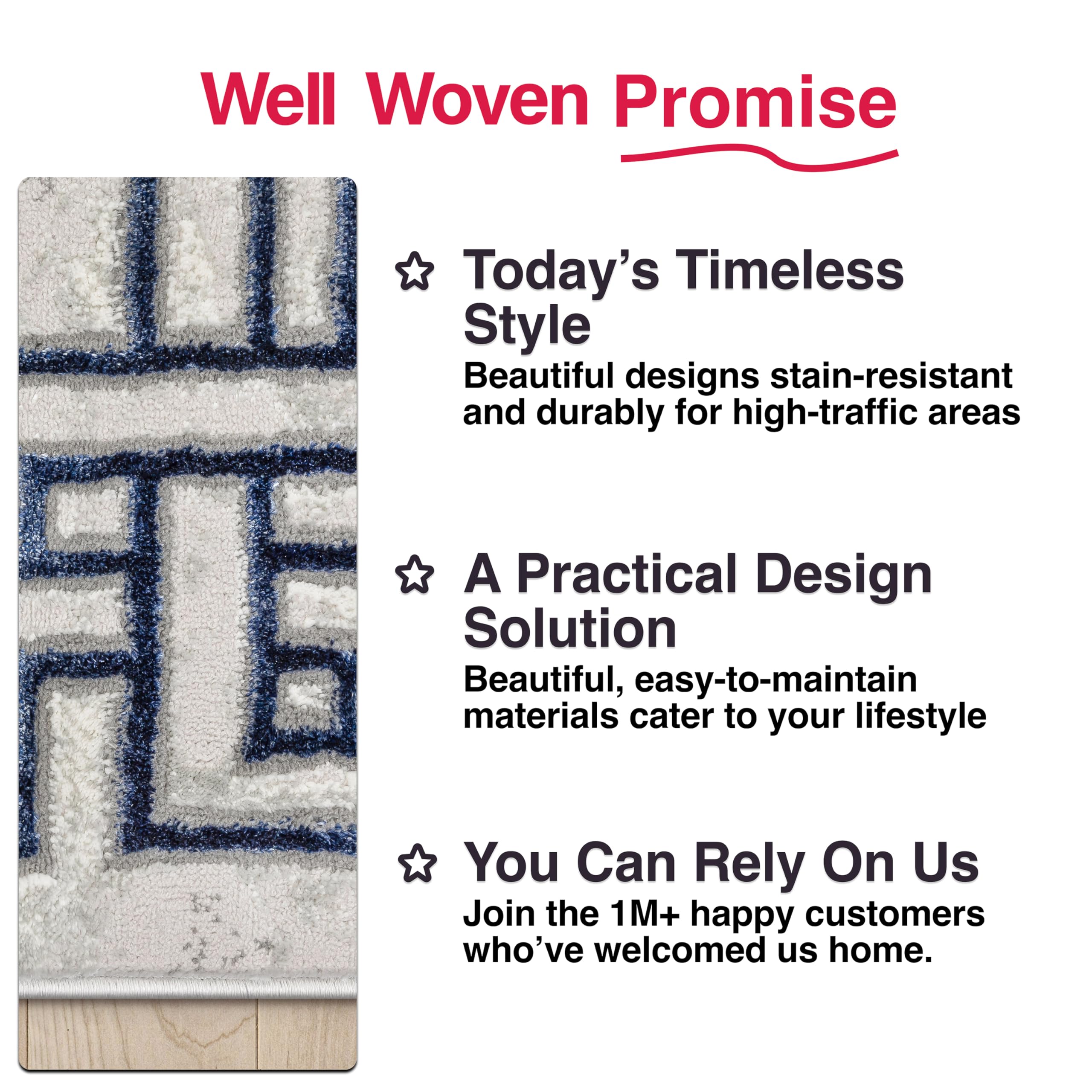 Well Woven Lezlee Abstract Modern 7'10