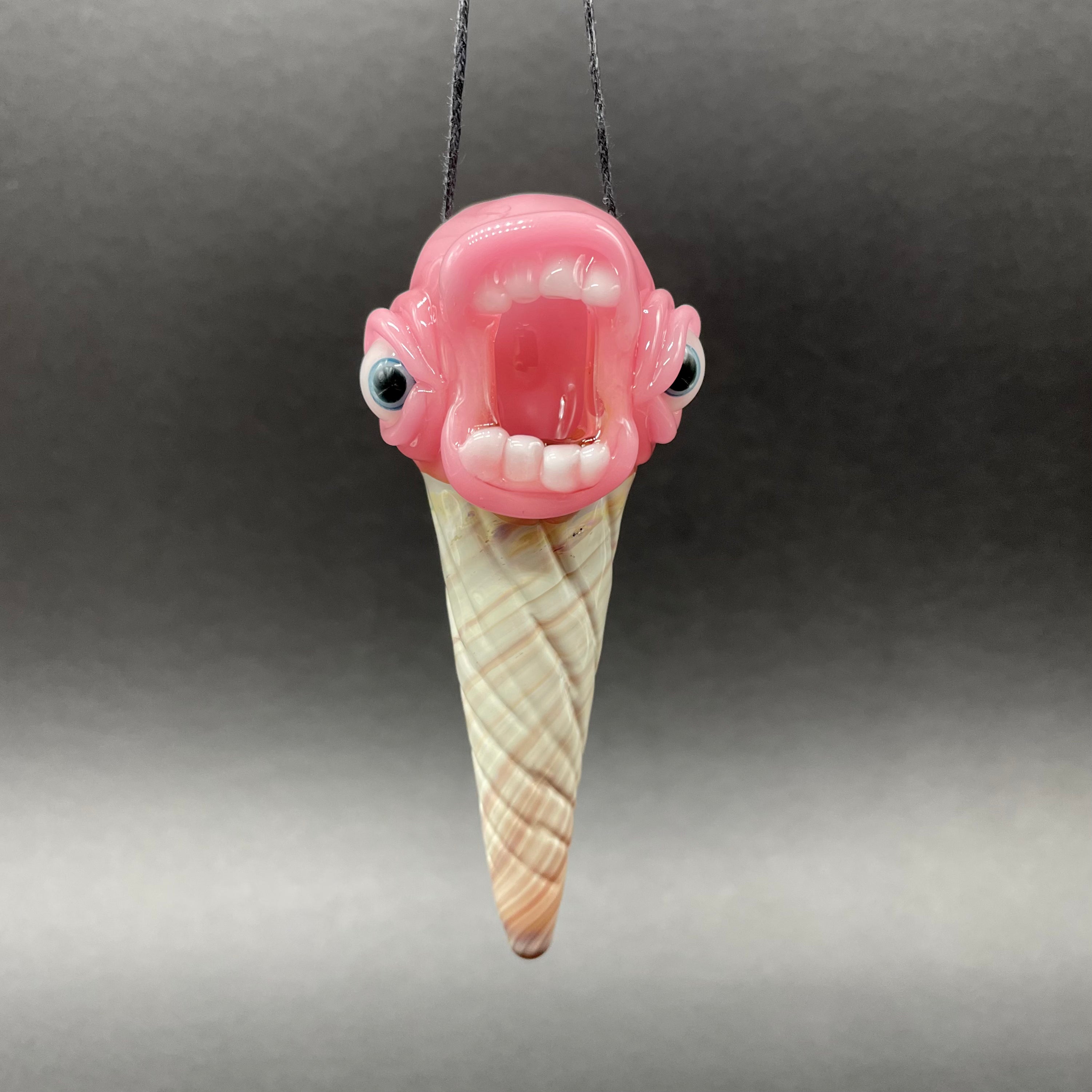 Stylish Ice Cream Cone Pendant Necklace - Cute & Trendy Jewelry for Women & Girls - Perfect for Summer Outfits, Parties & Gifts