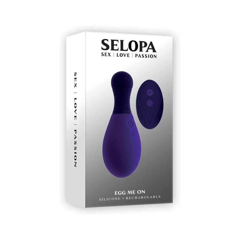 Selopa Rechargeable Vibrating Egg with Remote Control - Powerful & Quiet Personal Massager for Women - Perfect for Couples Play, Solo Pleasure & Relaxation
