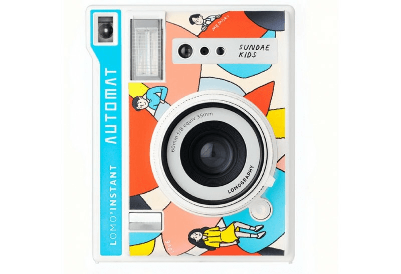 Lomography LomoInstant Automat Sundae Kids Edition Instant Camera Combo - Open Box - Perfect for Travel, Parties & Creative Photography