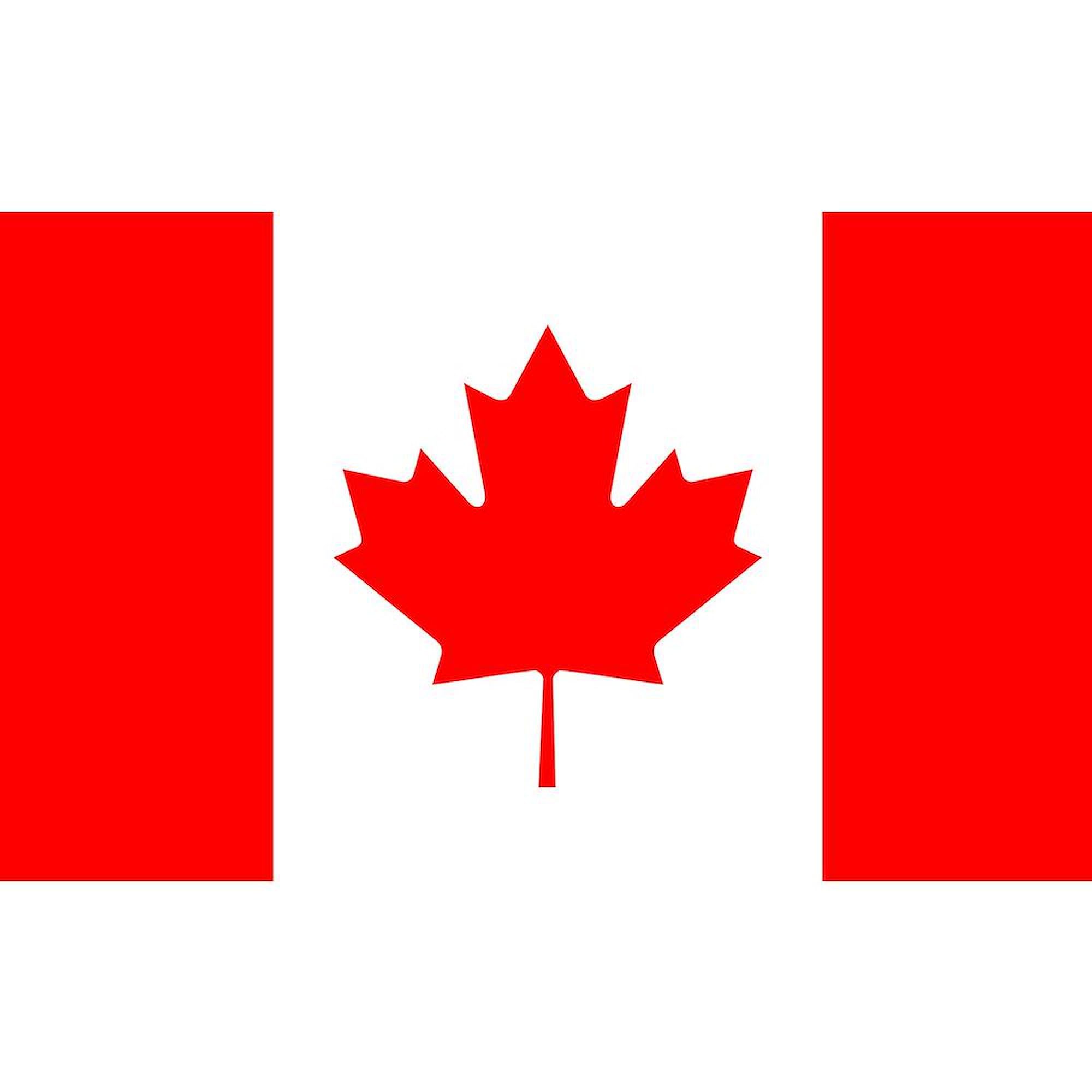 Canada Flag 3'X5' Decorative Area Rug - Soft Fabric Throw Rug for Living Room, Bedroom & Dorm Decor | Patriotic Home Accessories