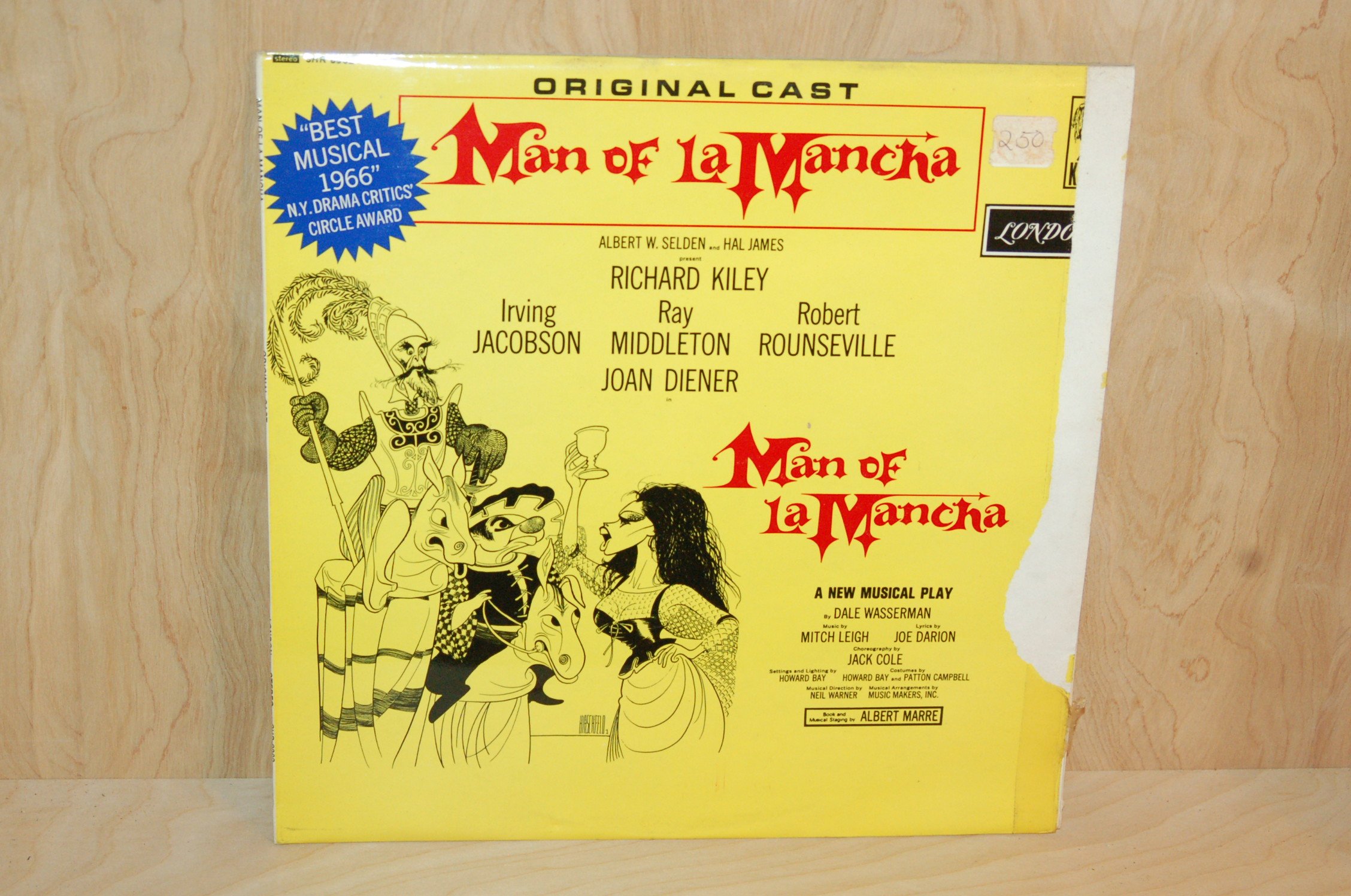 Man Of La Mancha Musical Soundtrack CD | Broadway Show Tunes & Classic Theater Music | Perfect for Theater Lovers & Musical Enthusiasts