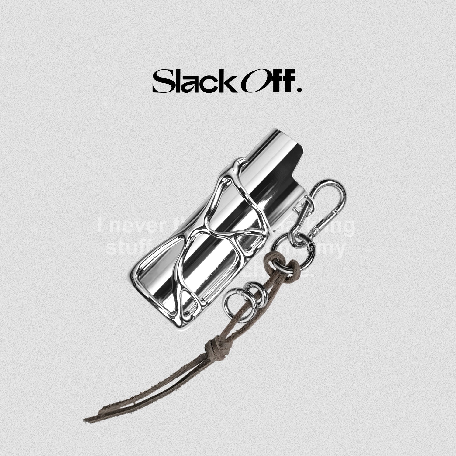 SlackOff Playfire Metal Dual Use Lighter Case - Windproof & Refillable - Perfect for Camping, Hiking, and Outdoor Adventures