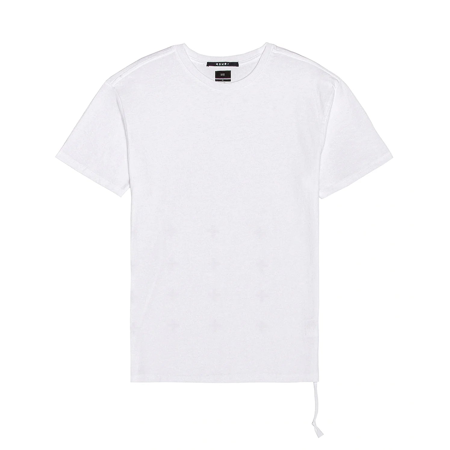 4 X 4 Bigge Tee - Premium Cotton Crew Neck T-Shirt in Optic White | Casual Everyday Wear for Men & Women | Perfect for Streetwear, Gym, and Weekend Outfits