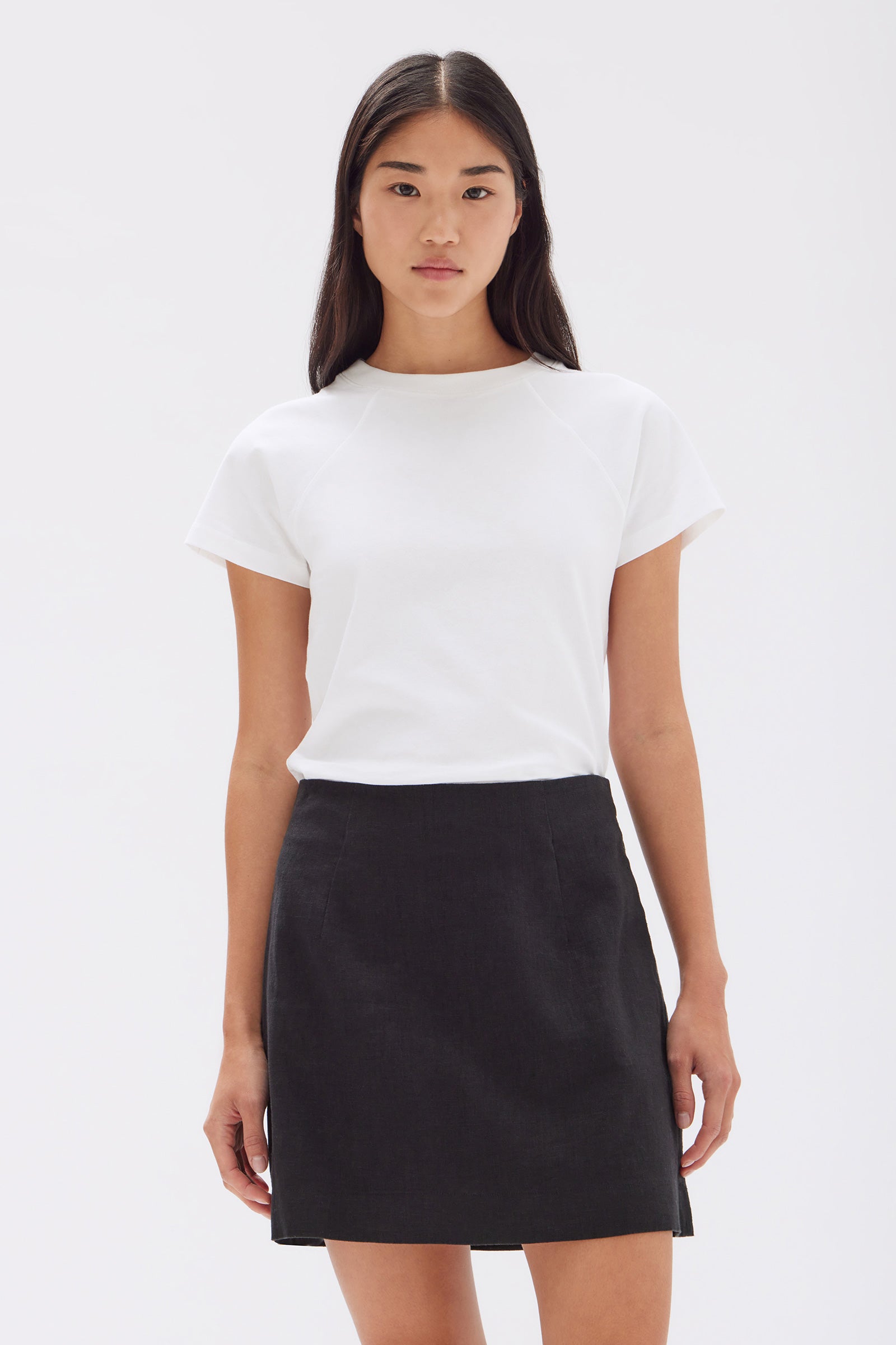 Darcy Skirt for Women - Classic Black Midi Skirt | Flowy A-Line Design | Perfect for Office, Date Night & Casual Outings