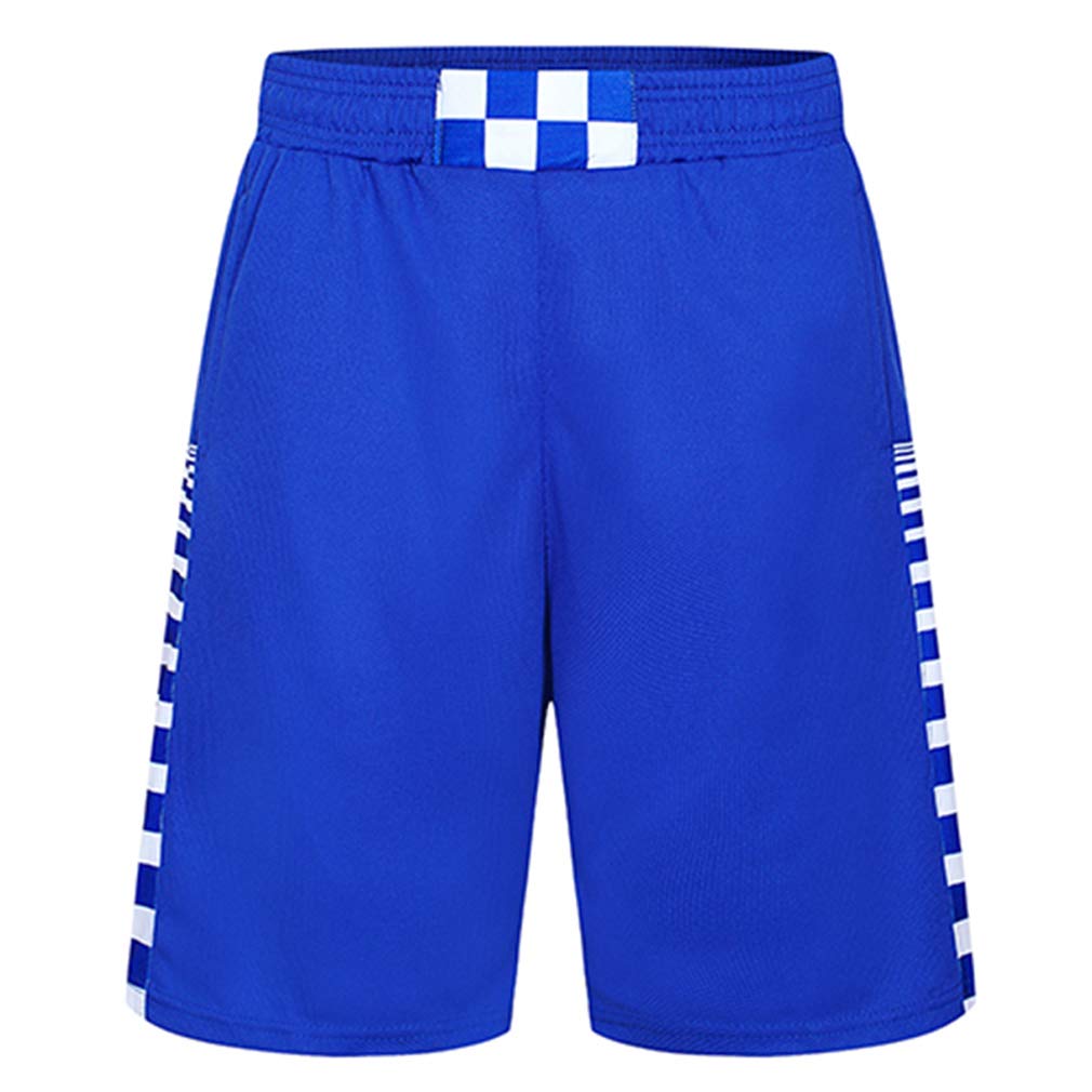 Men's Minimalist Basketball Shorts - Breathable Sports Jersey Shorts with Pockets for Gym, Running & Casual Wear
