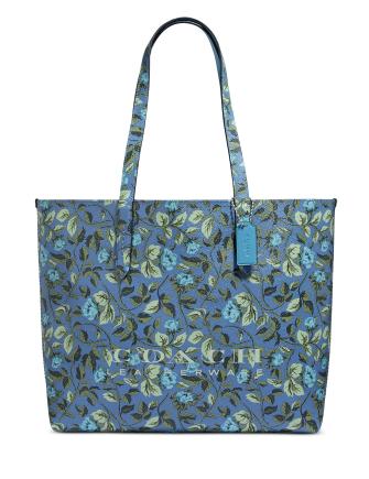 Coach Floral Highline Tote Bag for Women - Stylish Designer Handbag with Floral Print, Perfect for Work, Travel & Everyday Use