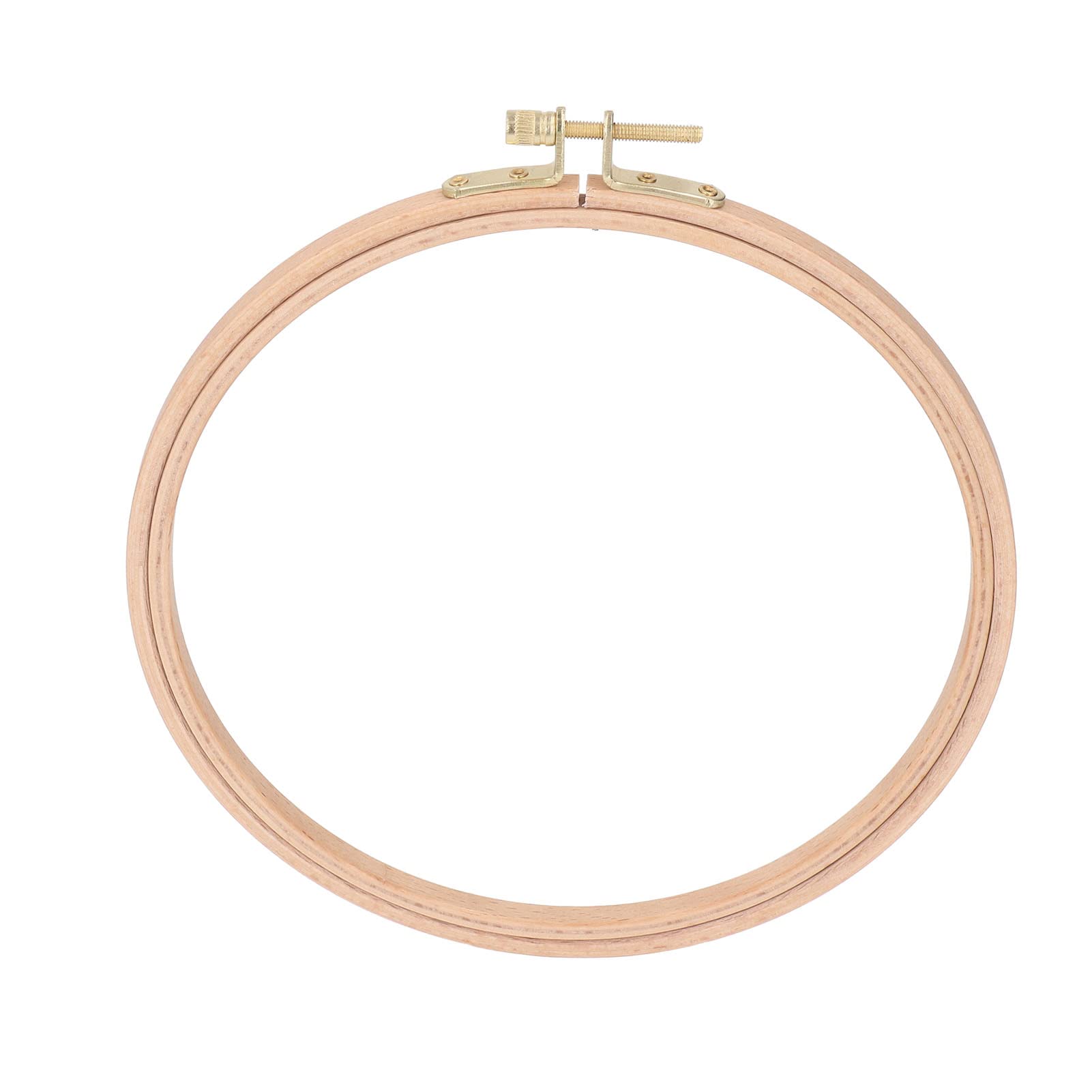 18cm Beech Wood Embroidery Hoop - Strong Friction Cross Stitch Ring for Easy DIY Sewing & Craft Projects | Perfect for Hand Embroidery, Needlework & Fabric Art