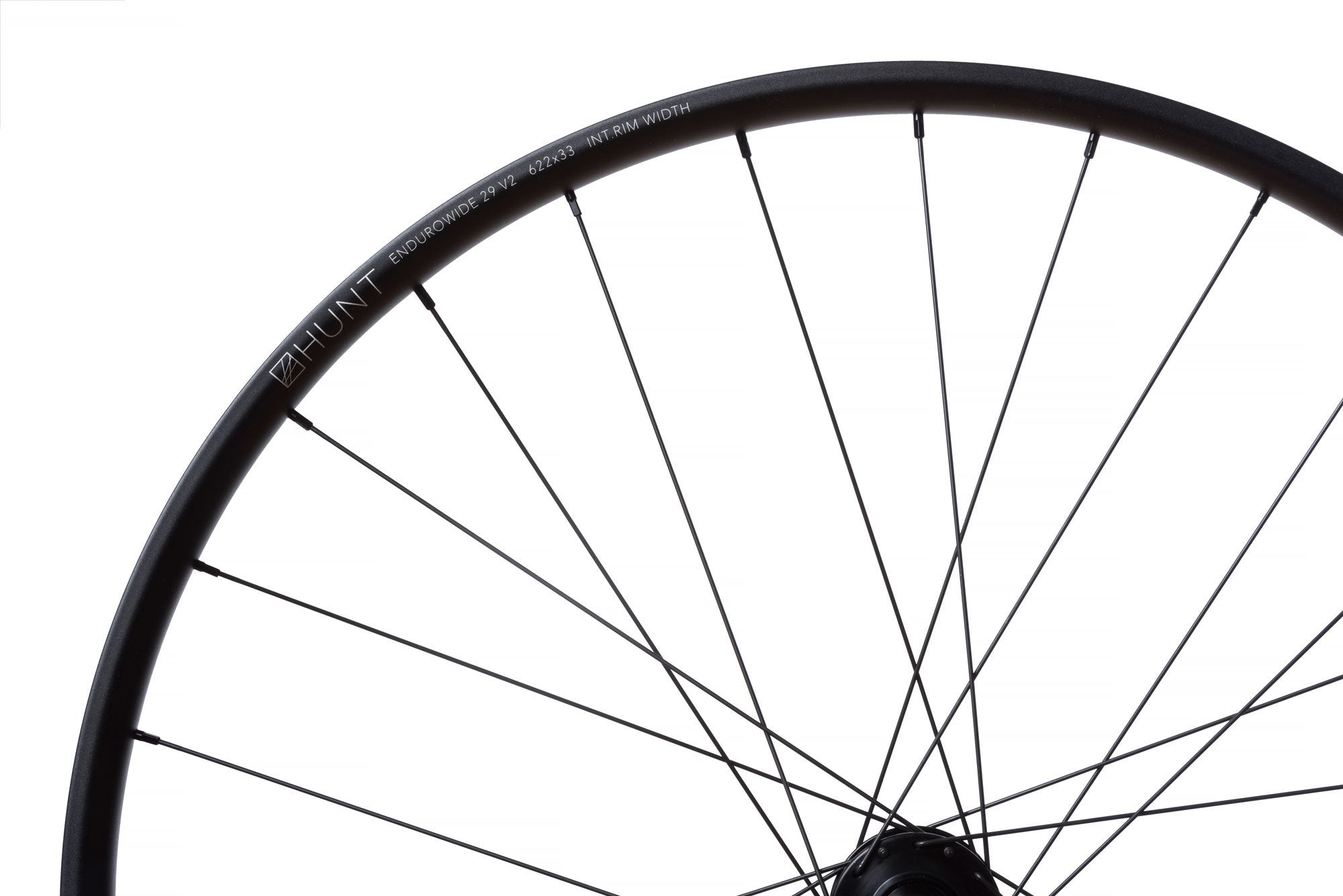 Hunt Enduro Wide MTB 27.5 Single Wheel - Lightweight Mountain Bike Wheel for Trail Riding & Enduro Racing | Durable Alloy Rim for Off-Road Cycling Adventures