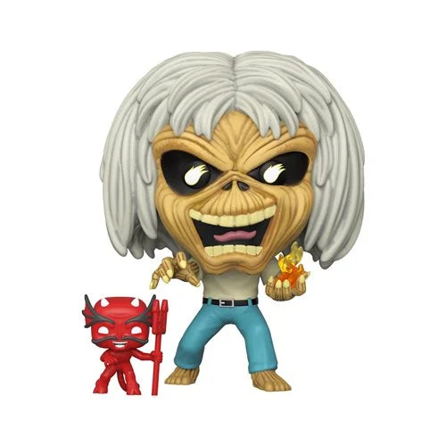 Iron Maiden Number of the Beast Skeleton Eddie Pop! Vinyl Figure - Collectible Music Merchandise for Rock Fans & Home Decor