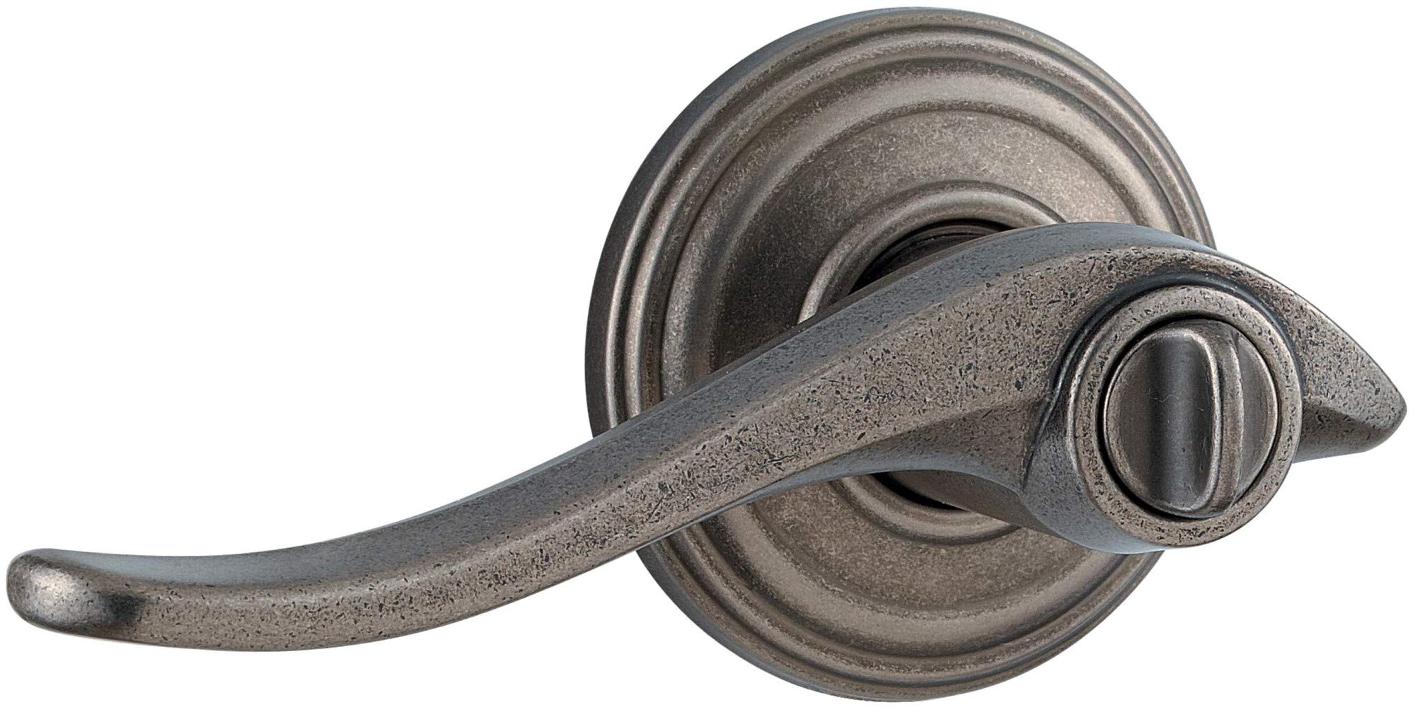 Kwikset 740AVL-26S Avalon SmartKey Deadbolt Entry Door Lock - Bright Chrome Finish - Secure & Stylish for Homes, Apartments & Offices