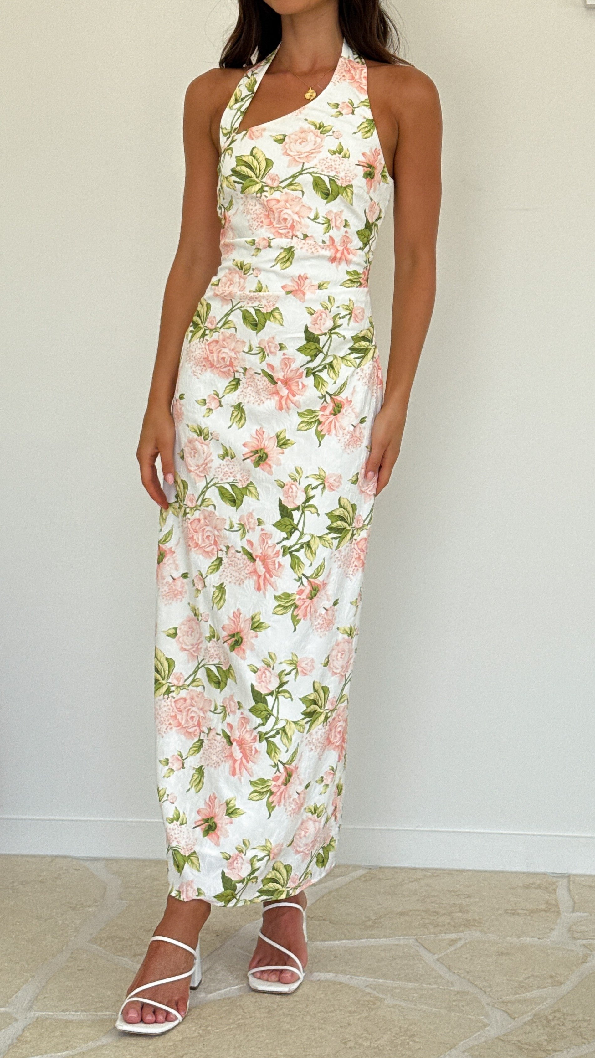 Casey Maxi Dress - Floral Print Women's Summer Dress for Beach, Vacation & Casual Wear | Lightweight & Comfortable Boho Style