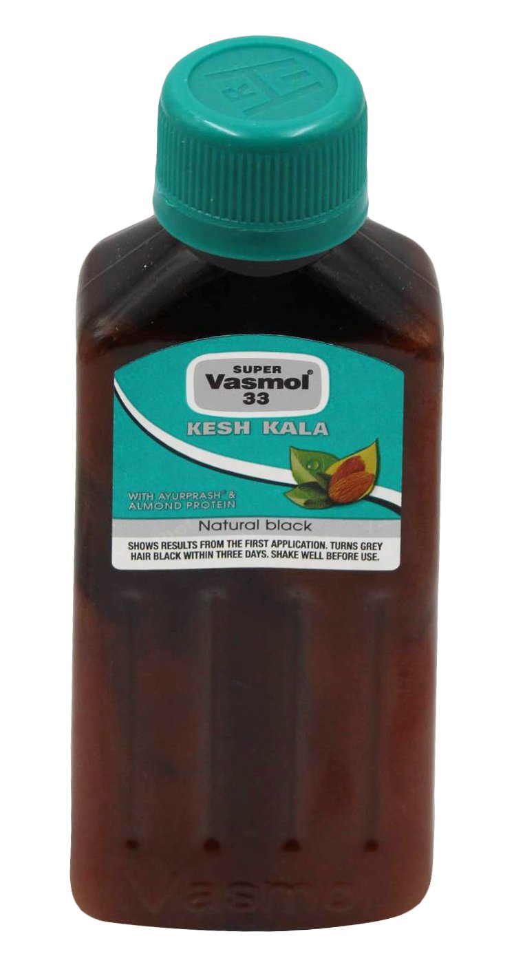 Super Vasmol Kesh Kala Hair Oil - 100ml Natural Hair Growth Treatment for Darker, Thicker Hair | Perfect for Daily Scalp Massage & Hair Care Routine