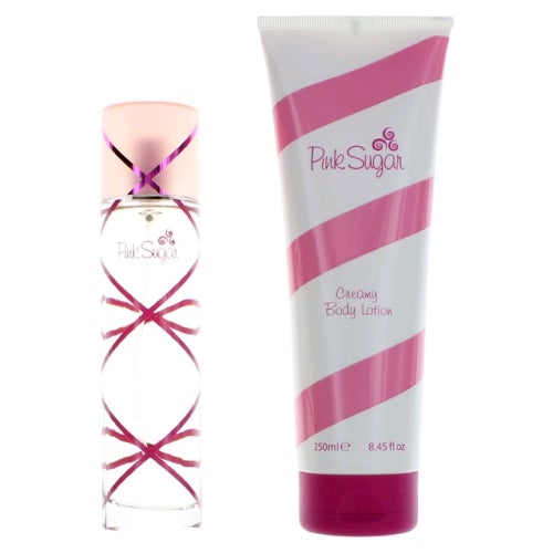 Aquolina Pink Sugar Women's Perfume Gift Set - 2 Piece Fragrance Collection for Her | Perfect for Birthdays, Anniversaries & Valentine's Day Gifts