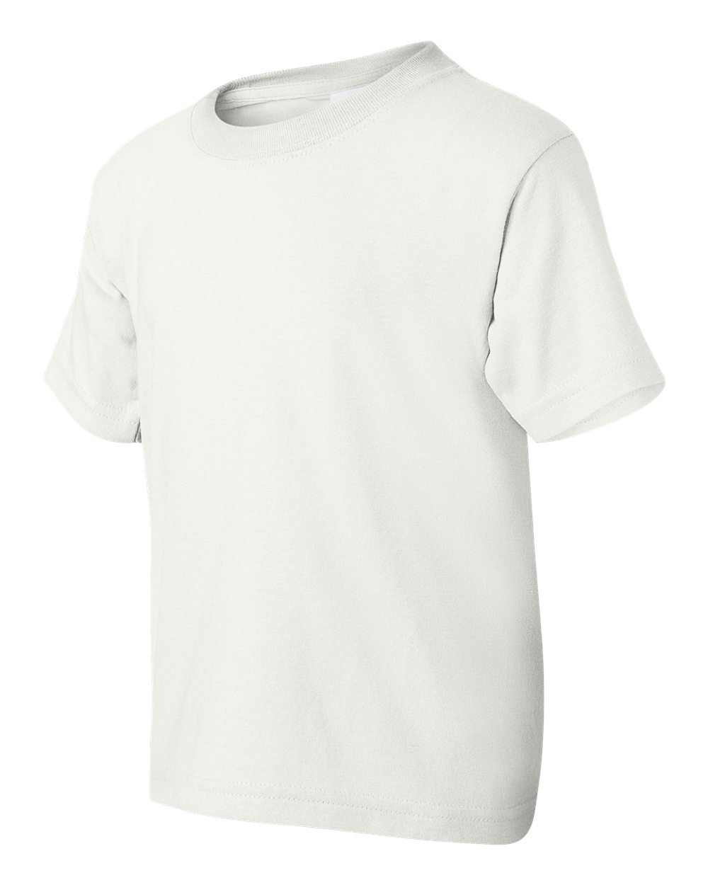 Gildan Boys DryBlend T-Shirt 5-Pack (G800B) - White, Size S - Soft Cotton Short Sleeve Tees for School, Sports & Everyday Wear