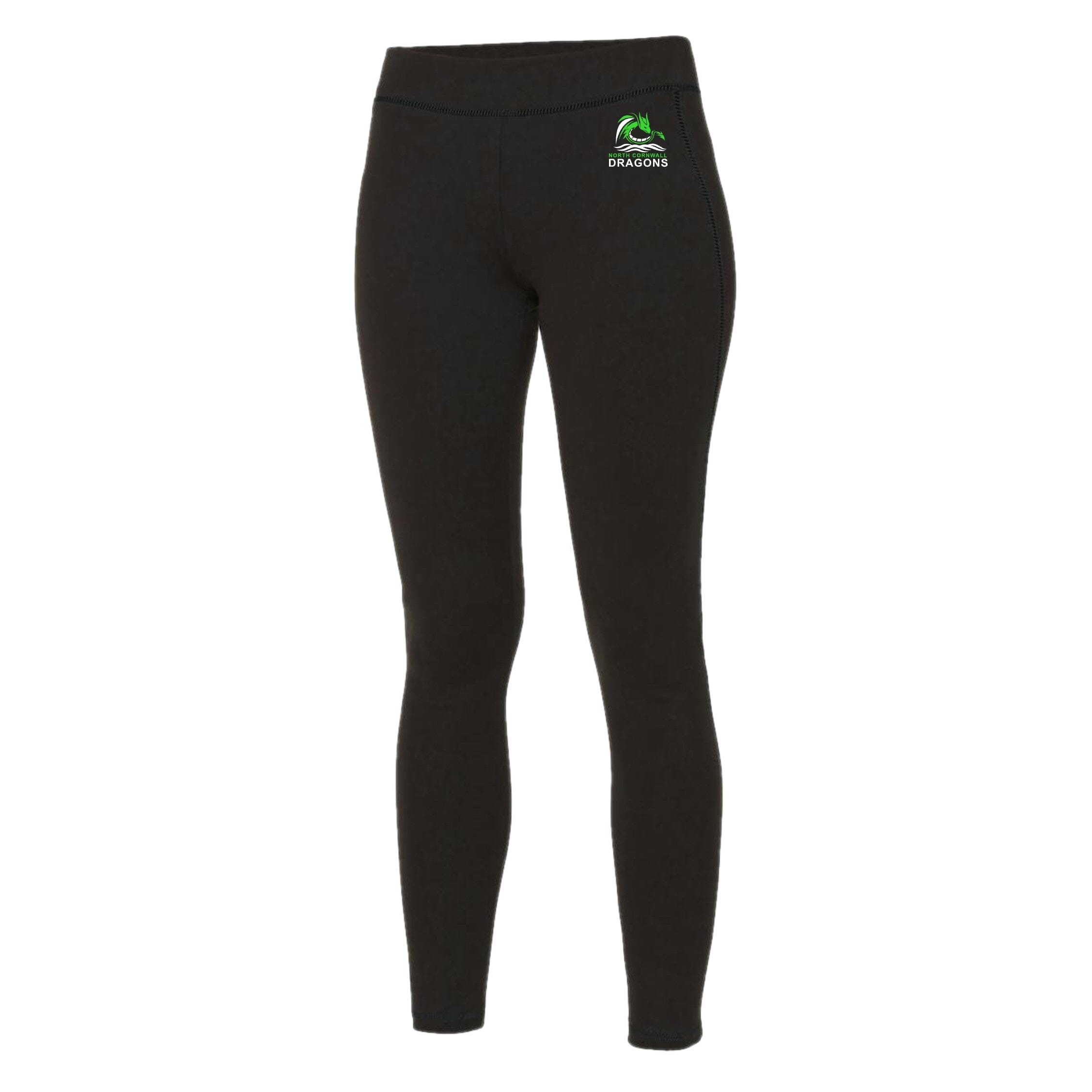 North Cornwall Dragons Swim Team Leggings - High Performance Competitive Swimwear for Training & Racing | Perfect for Swim Meets, Practice & Water Sports