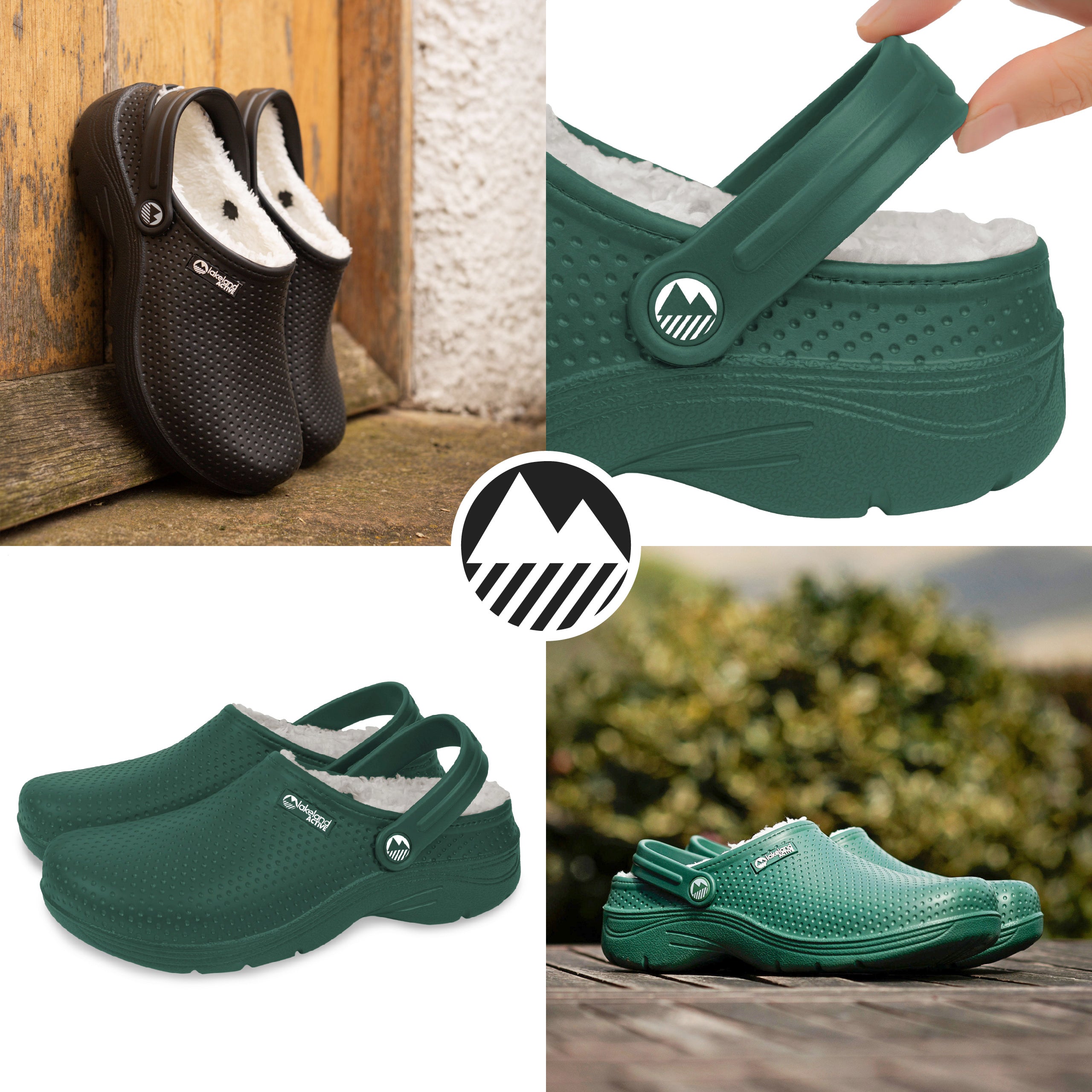 Men's Thermal Fleece Lined Dockray Clogs - Warm Winter House Shoes for Indoor & Outdoor Comfort - Perfect for Home, Garden, and Quick Errands