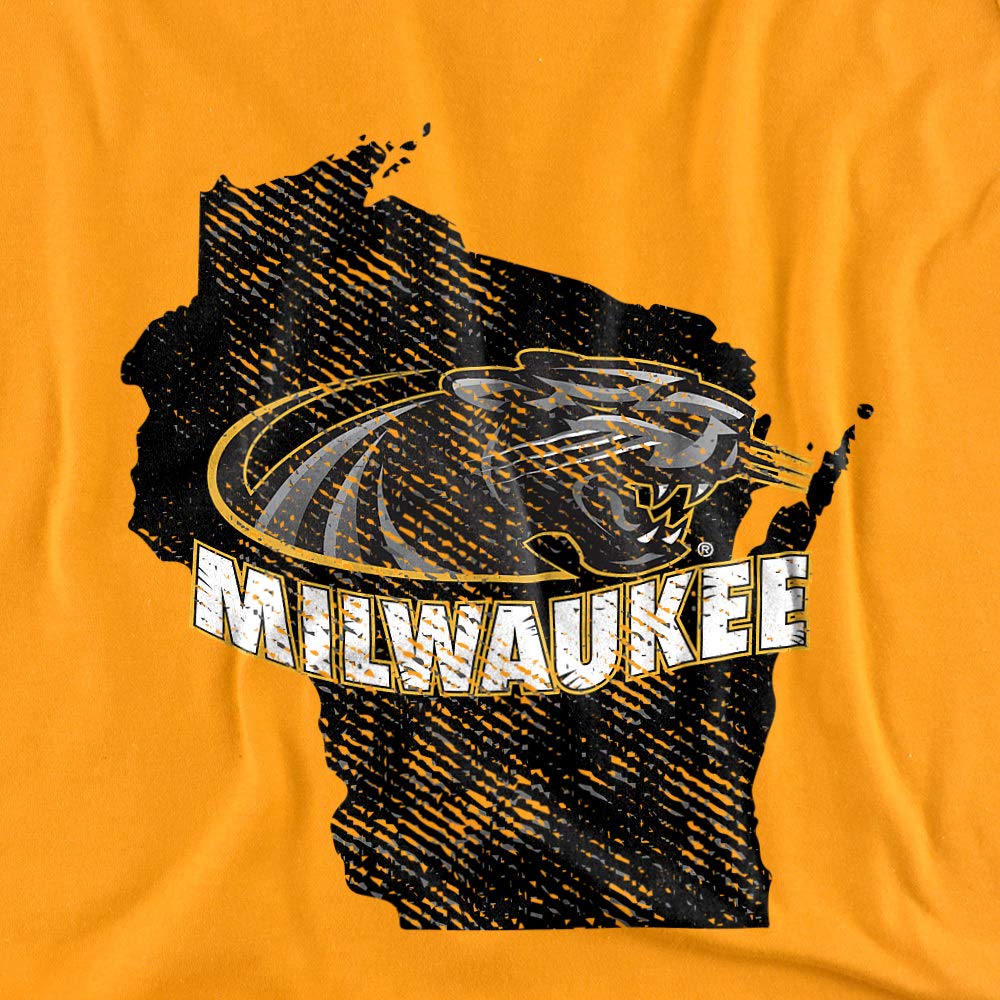 University of Wisconsin-Milwaukee Official State Unisex Adult T-Shirt | Comfortable Cotton Tee for Students, Alumni & Fans | Perfect for Campus Wear, Game Days & School Spirit