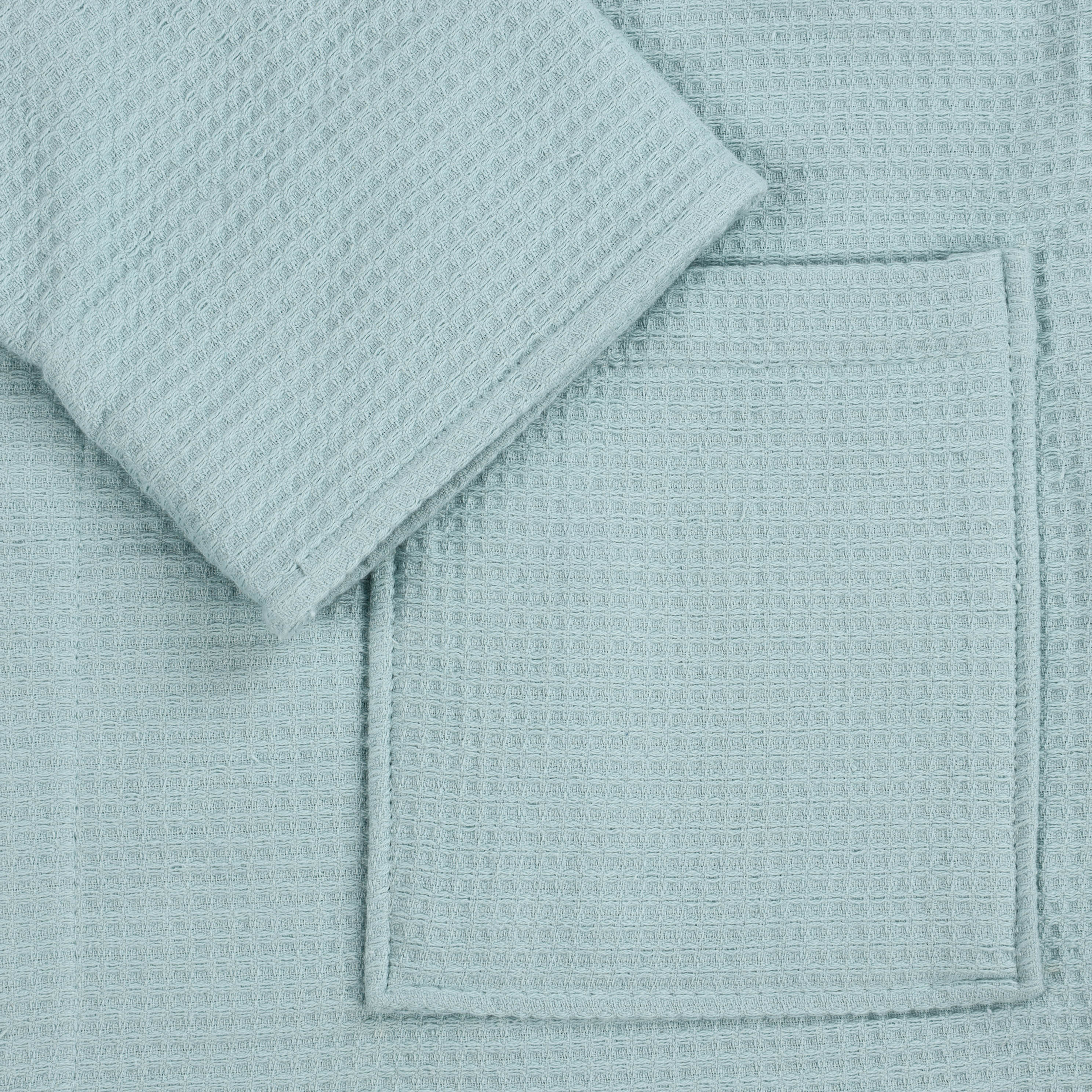 Premium Waffle Weave Cotton Bathrobe - Ultra Soft & Lightweight Unisex Oversized Robe for Men & Women | Perfect for Spa, Lounge & Post-Shower Comfort