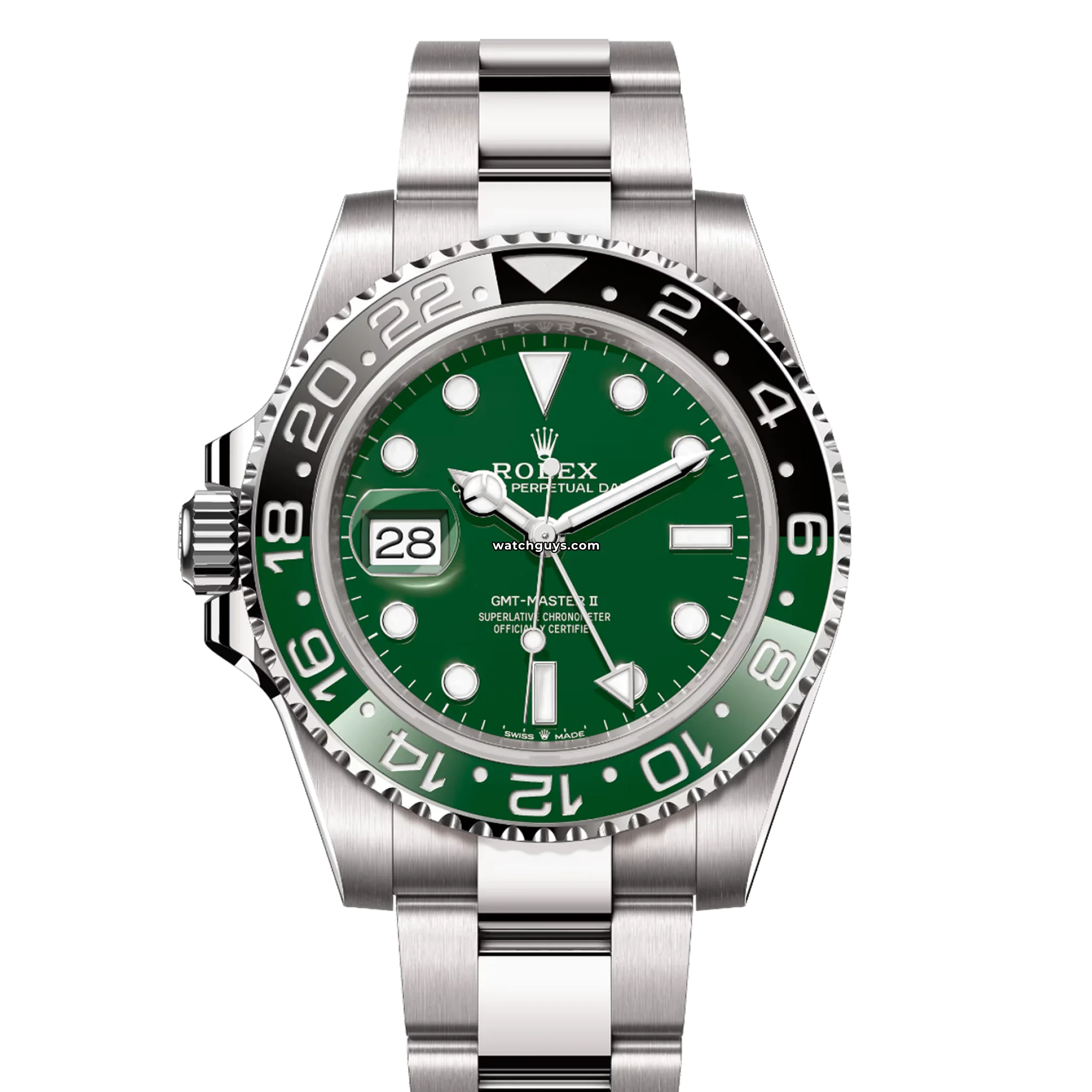 Rolex GMT Master II 126729VTNR Green Men's Luxury Watch - Perfect for Travel, Business & Collectors