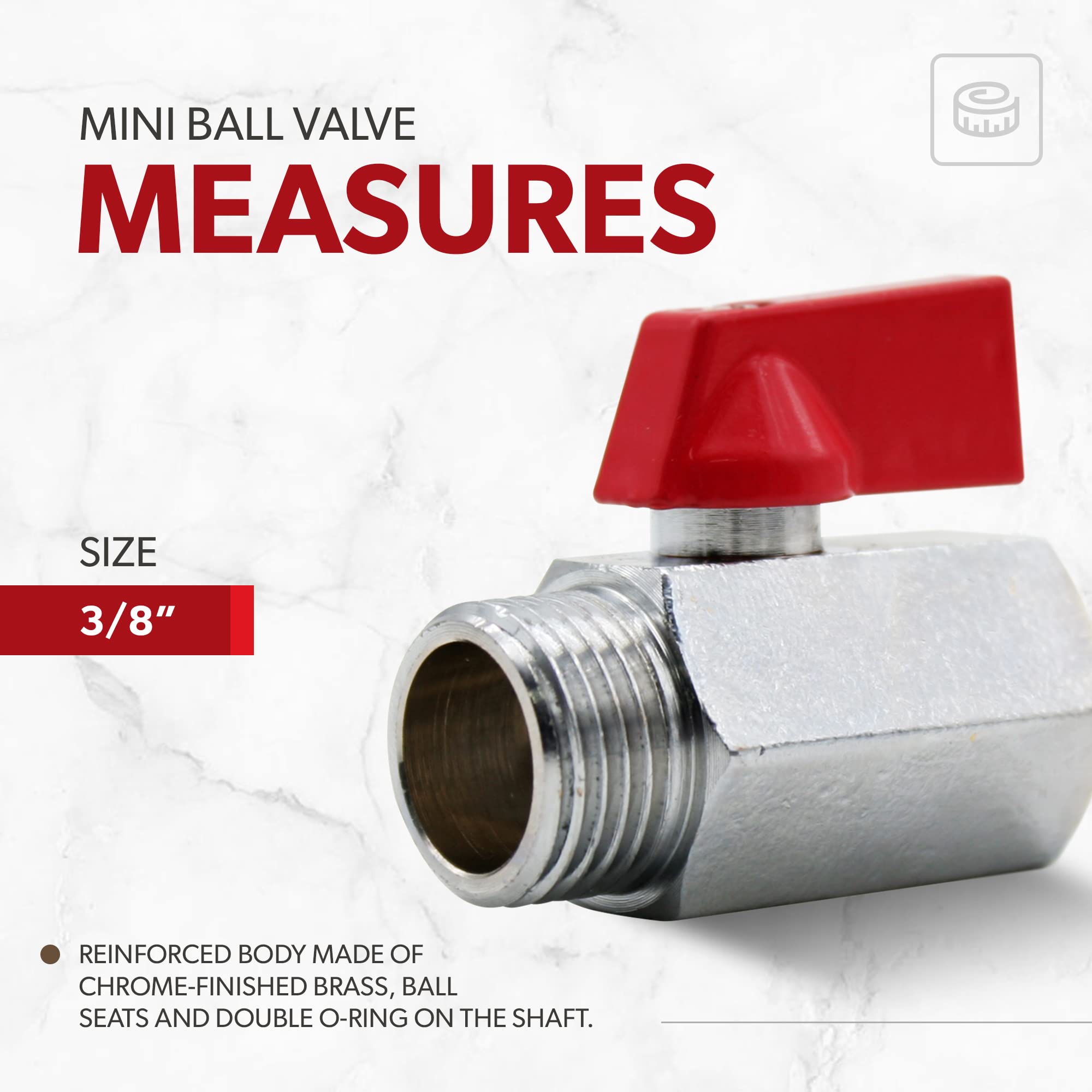 DOJA Barcelona Mini Ball Valve | 3/8