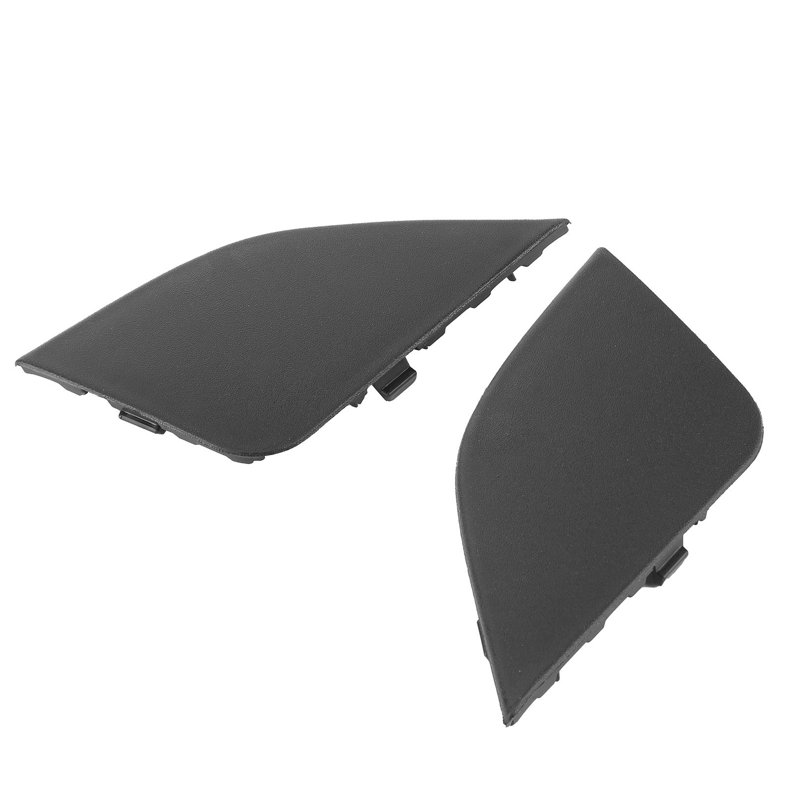2016-2018 Front Bumper Tow Hook Cover Replacement - 2pc Black Bumper Tow Hook Eye Covers for Car Accessories | Perfect for Off-Roading, Towing & Vehicle Protection