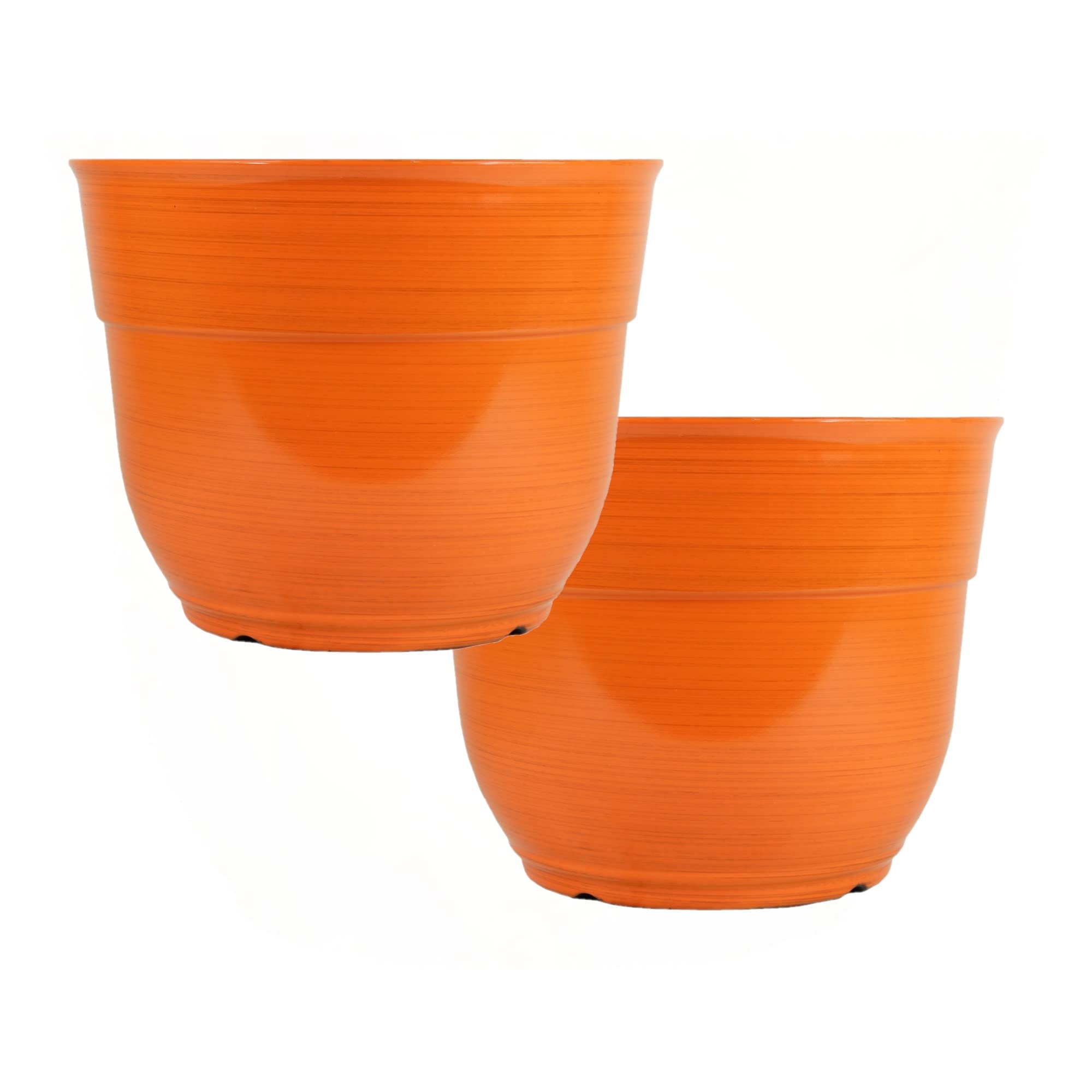 Happy Plastic Planter Set of 2 - 15