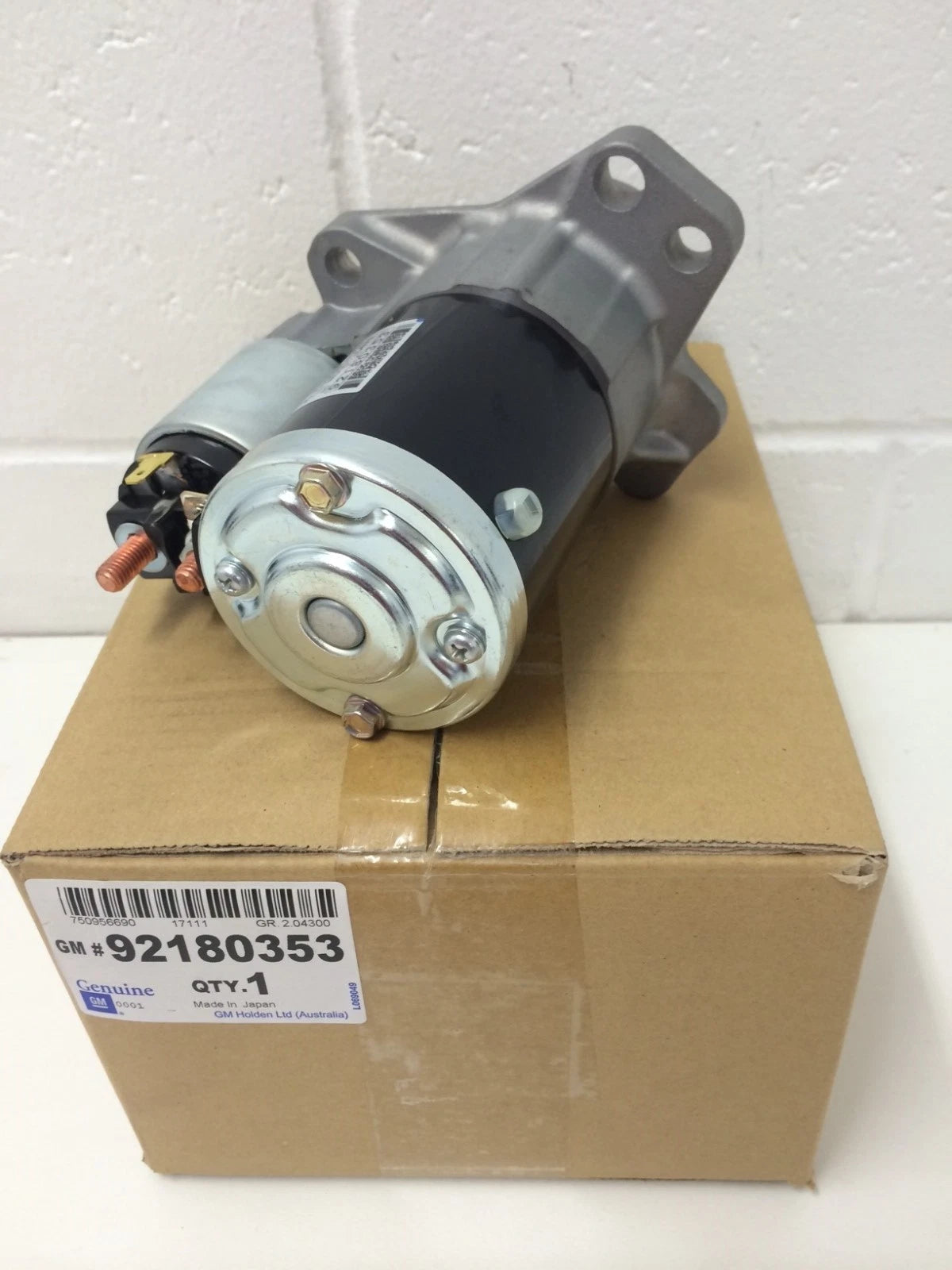 Genuine Holden Starter Motor for Rodeo & Colorado 2007-2011 V6 AlloyTec Engines - Reliable Engine Starting Solution for Off-Road Adventures & Daily Commuting