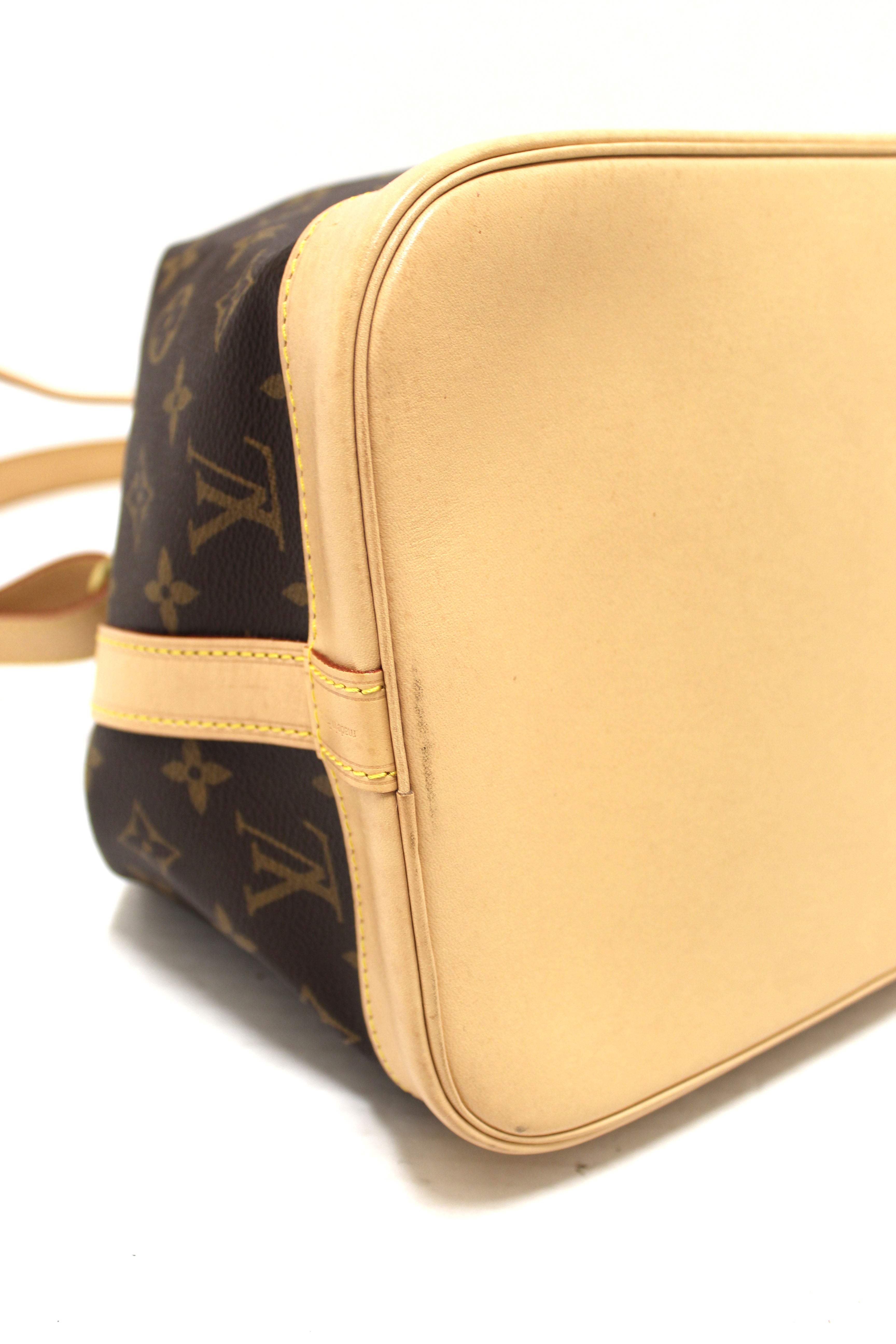 Authentic Louis Vuitton Classic Monogram Petit Noé Bucket Bag - Luxury Handbag for Women, Perfect for Everyday Use, Travel & Special Occasions
