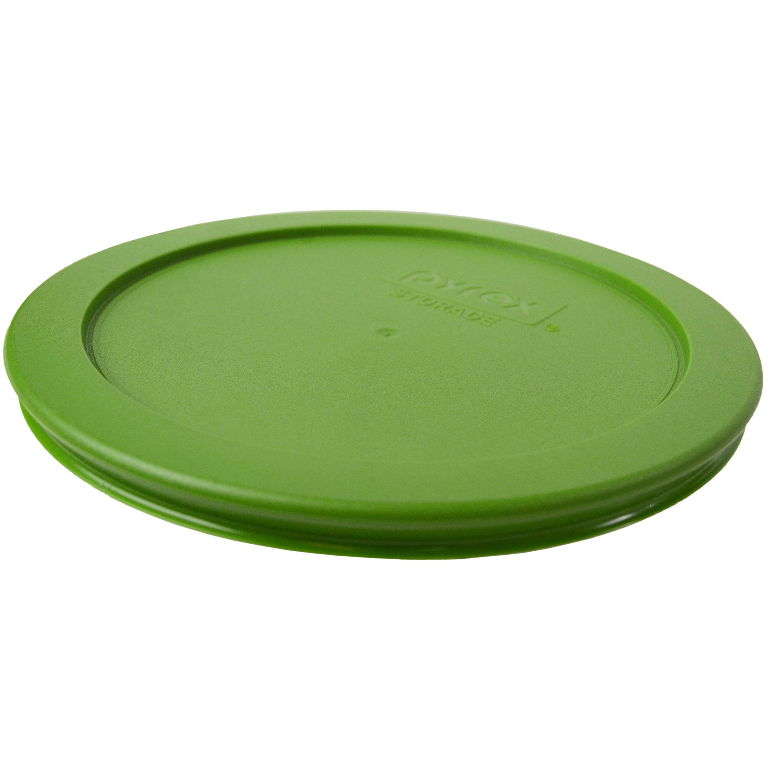 Pyrex 7201-PC Lawn Green Round Plastic Food Storage Replacement Lid - Made in USA | Airtight Cover for Meal Prep, Leftovers & Refrigerator Organization