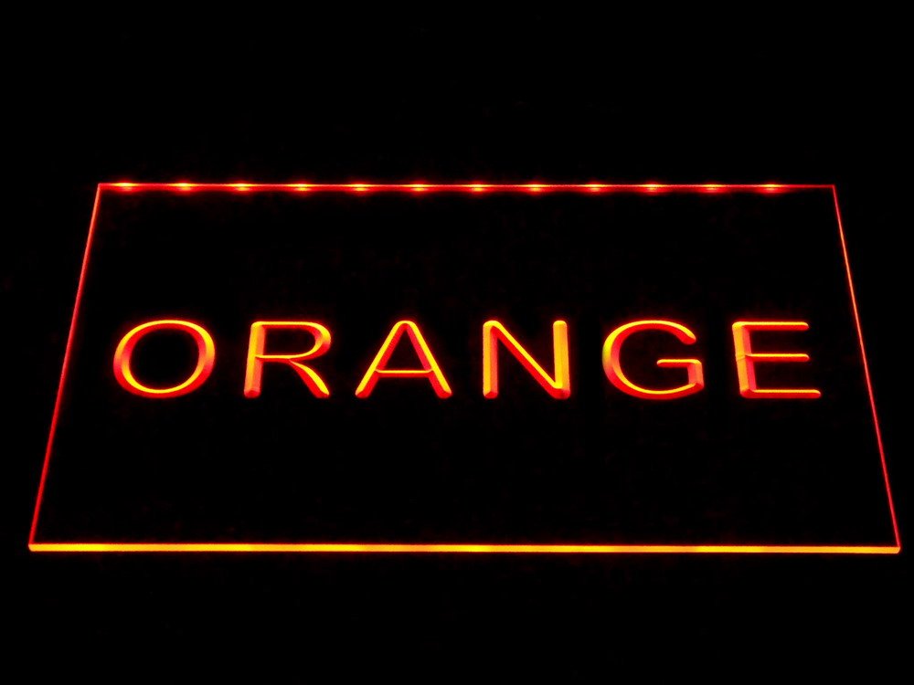 ADVPRO Fresh Bread Bakery LED Neon Sign - Orange Retro Cafe Decor (12