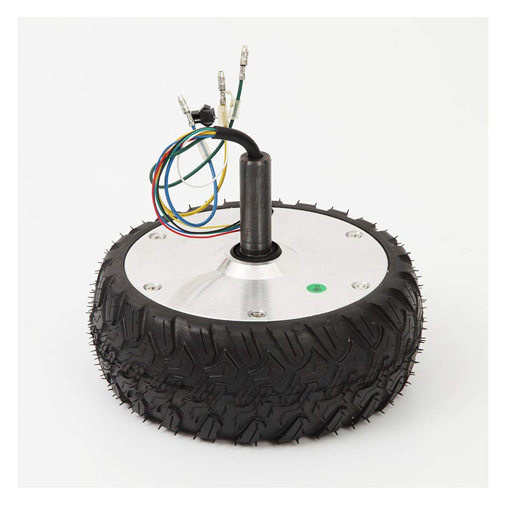 XULONG 6.5-inch 250W Brushless Hub Motor - Quiet High-Power Electric Scooter Replacement Motor with Off-Road Tires - Perfect for Hoverboard, Balance Board & Electric Skateboard Upgrades