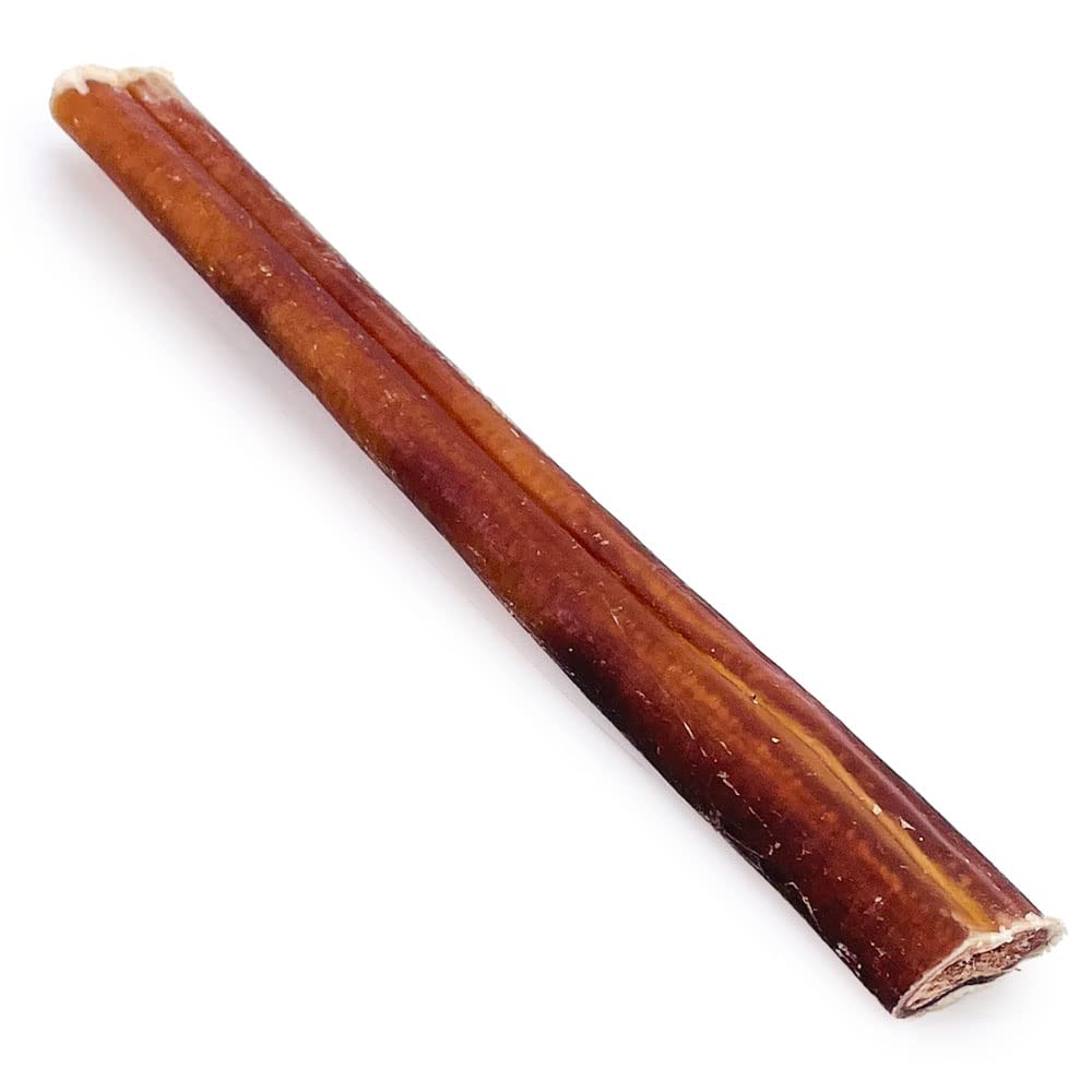 **ValueBull USA All-Natural 6-Inch Medium Bully Sticks (25 Count) - 100% USA Beef Pizzles, Single-Ingredient Rawhide-Free Dog Chews - Perfect for Training, Teething & Long-Lasting Dental Health**