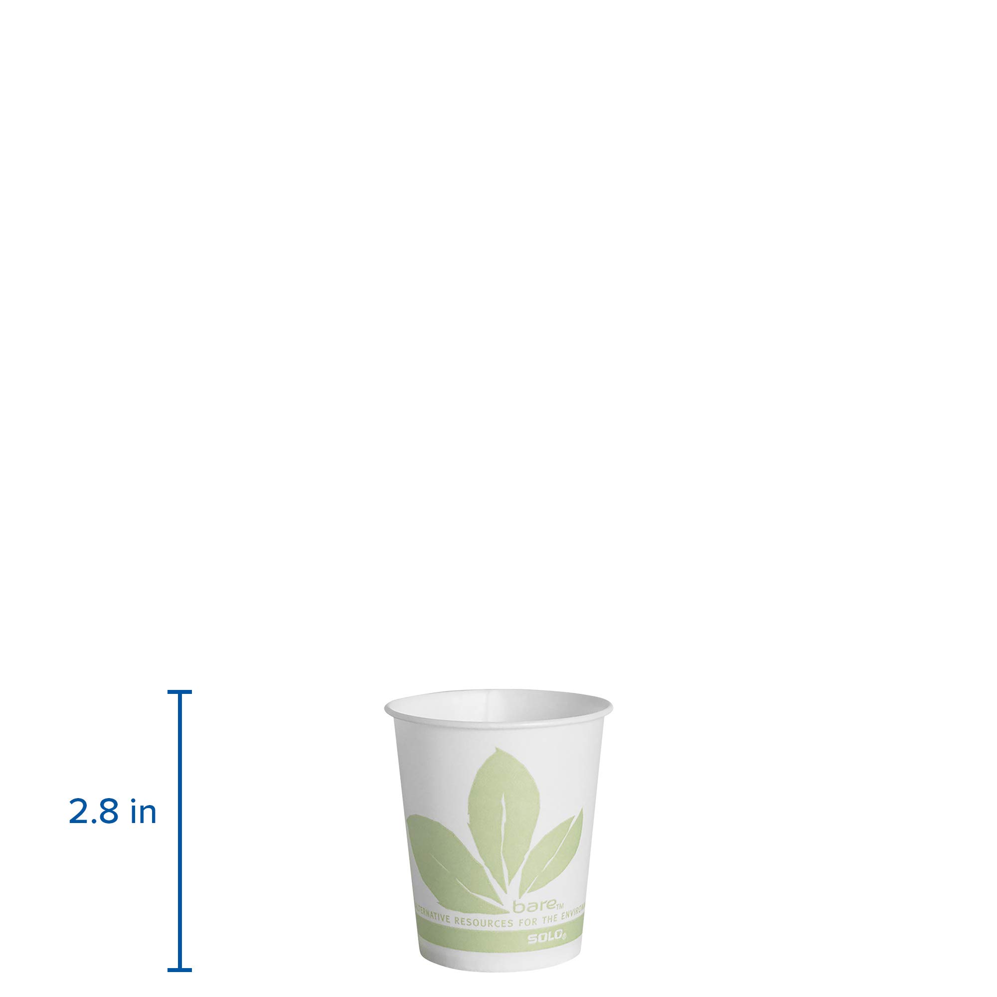 SOLO R53BB-JD110 5 oz. Disposable Water Cups - 2.5