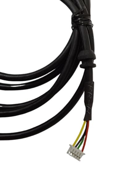 Yukonics USB 2.0 Cable for Mantra MIS100 V2 Single Iris Scanner - High Speed Durable Black USB Data Cable for Biometric Security Devices | Perfect for Office, Bank & Government Security Systems