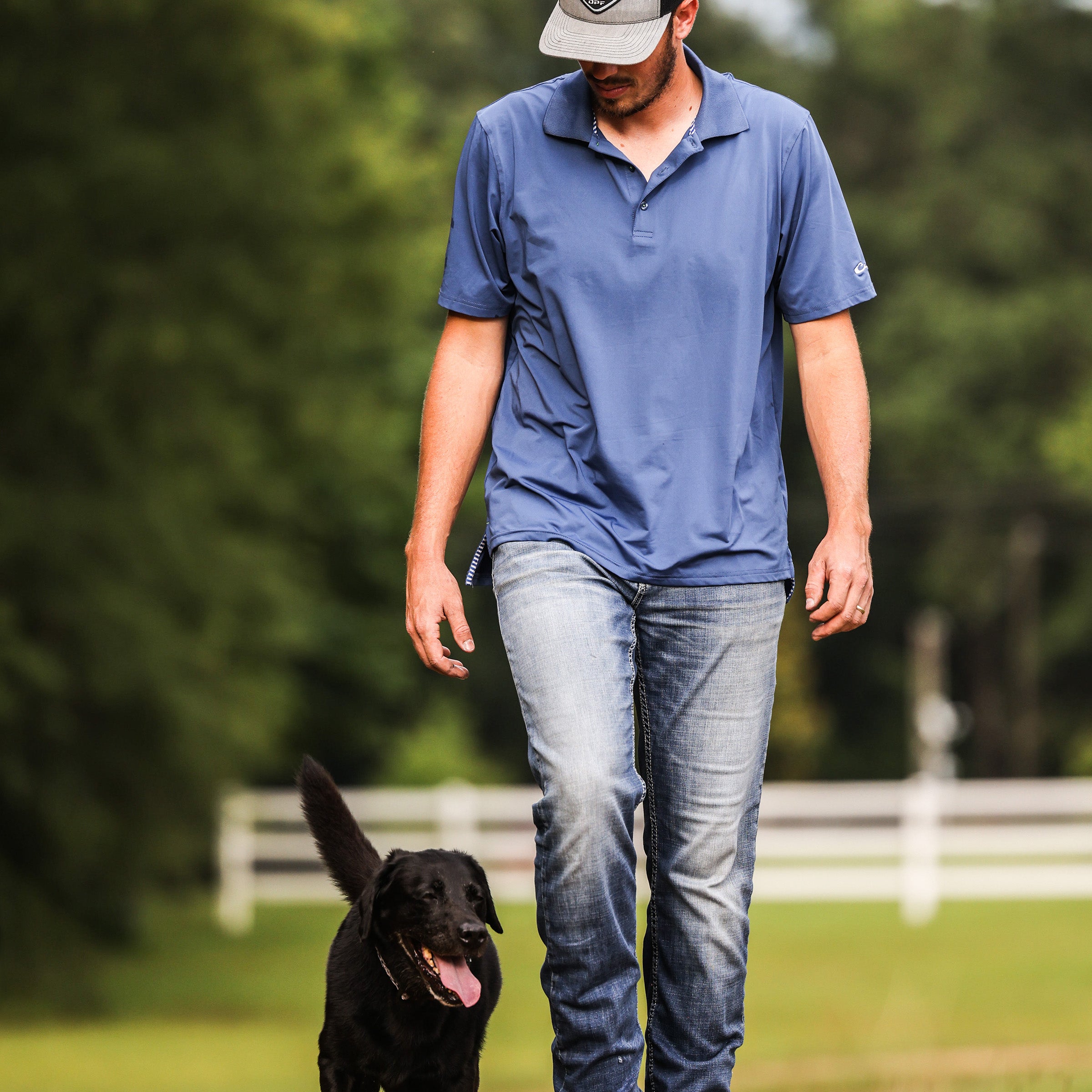Performance Stretch Polo Shirt Short Sleeve - Moisture Wicking & Breathable Men's Golf Shirt for Sports & Casual Wear