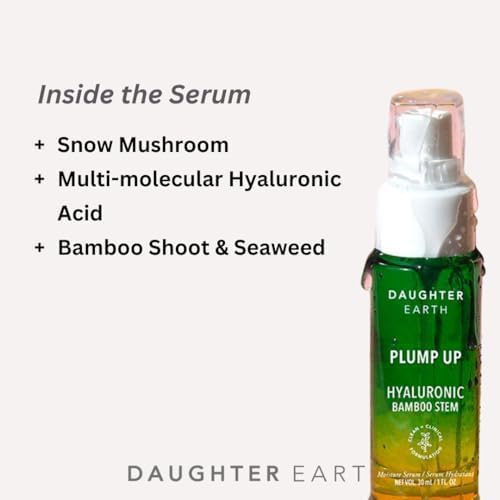 Hydrating Hyaluronic Acid Serum for Face - Plumping & Anti-Aging with Multi-Molecular HA, Tremella Mushroom & Provitamin B5 | Deep Moisture for Dry Skin | Perfect for Night Routine & Daily Skincare - 30ml